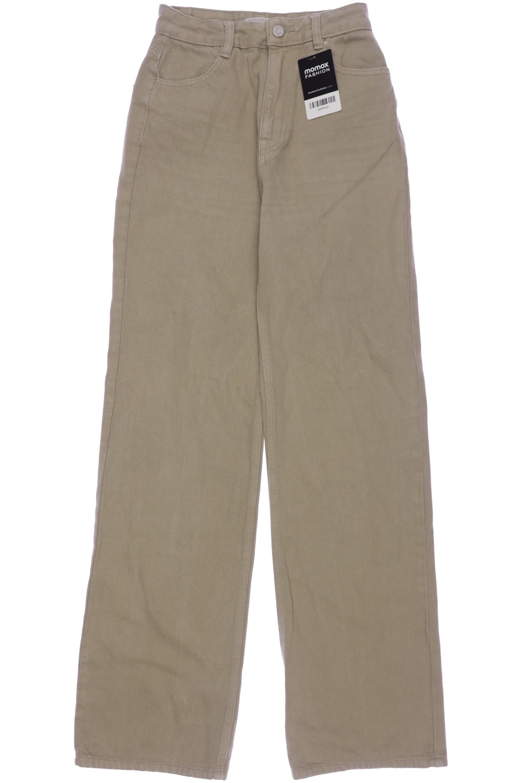 

Pull & Bear Damen Jeans, beige, Gr. 32