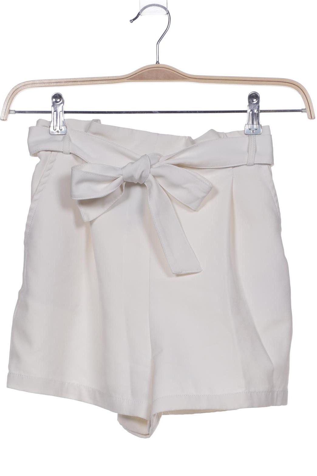 

Pull & Bear Damen Shorts, cremeweiß, Gr. 38