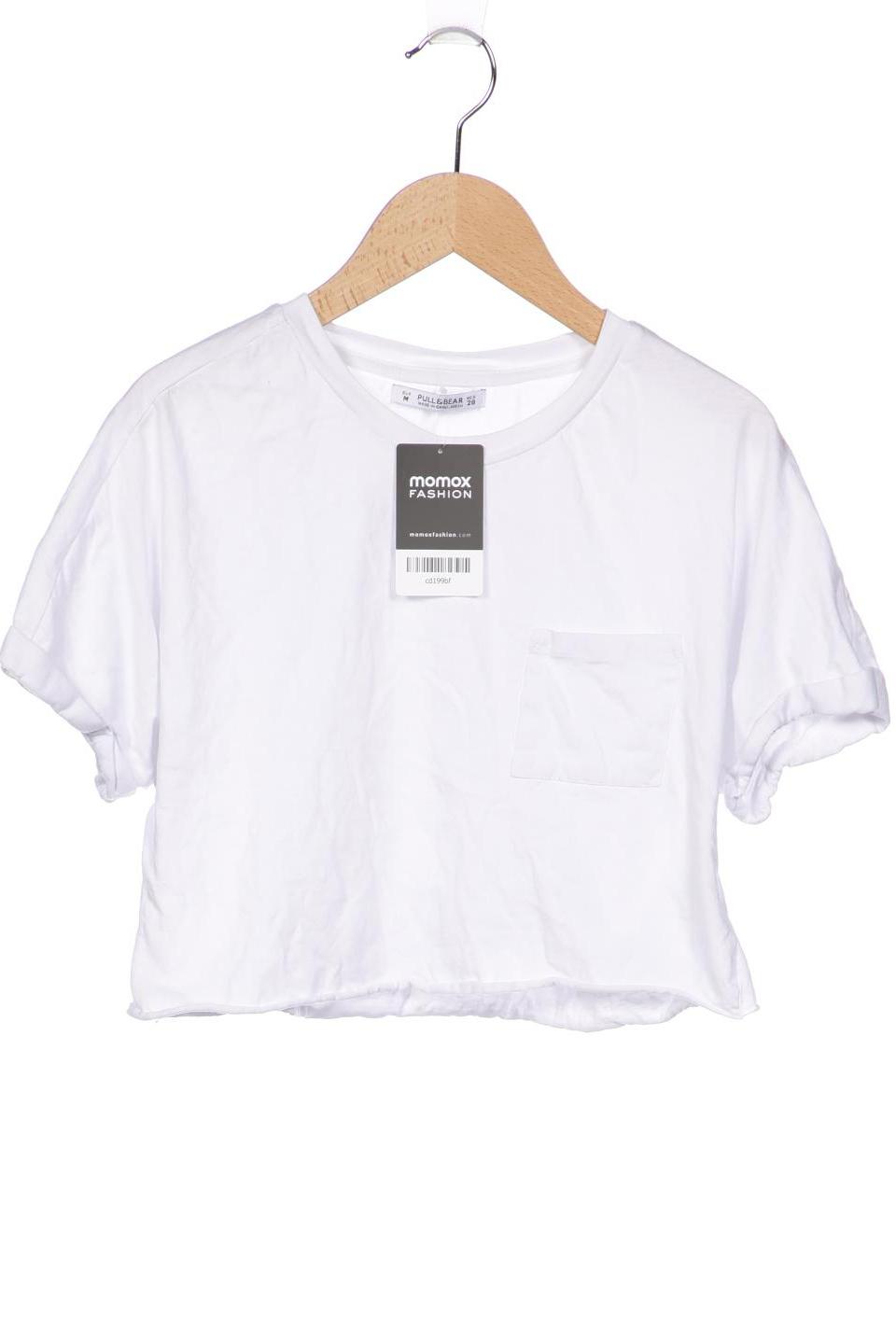 

Pull & Bear Damen T-Shirt, weiß