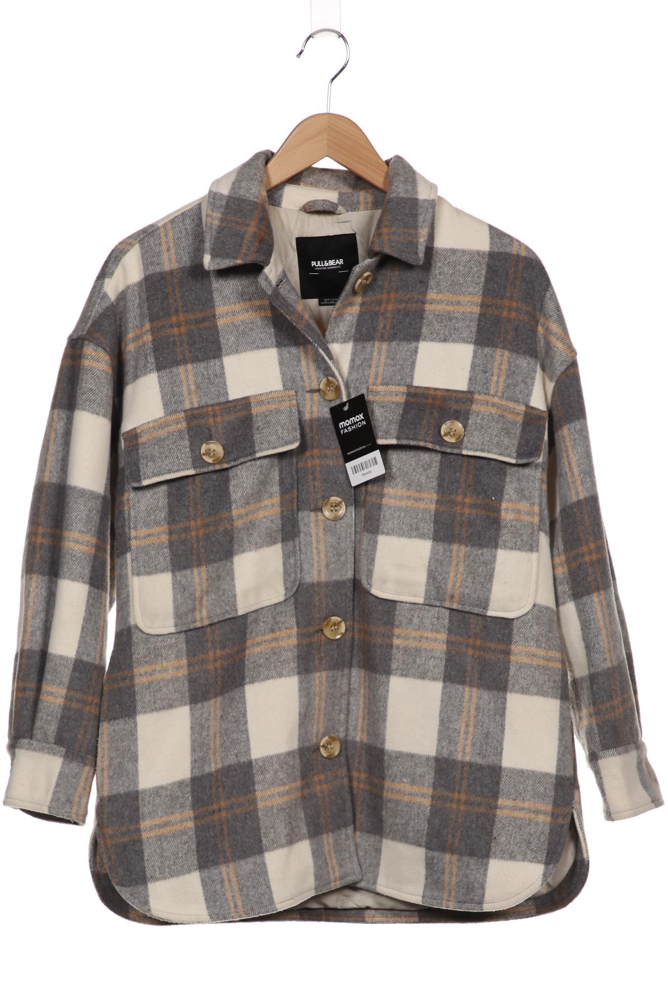 

Pull & Bear Damen Mantel, grau