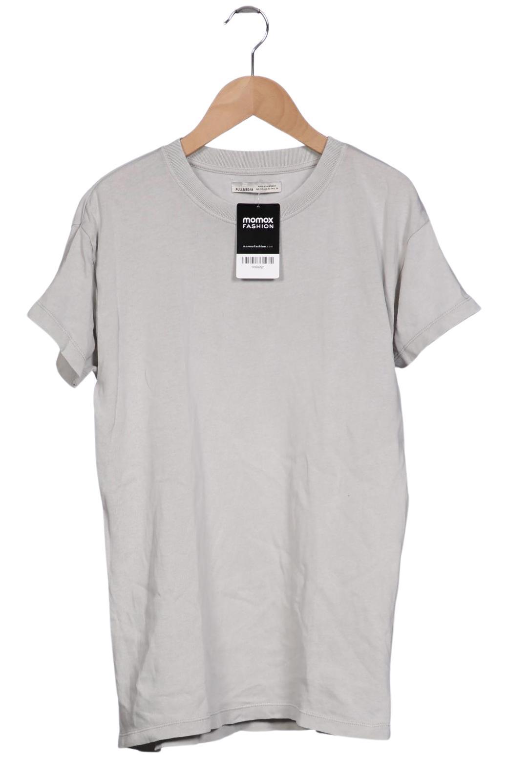 

Pull & Bear Damen T-Shirt, grau, Gr. 34