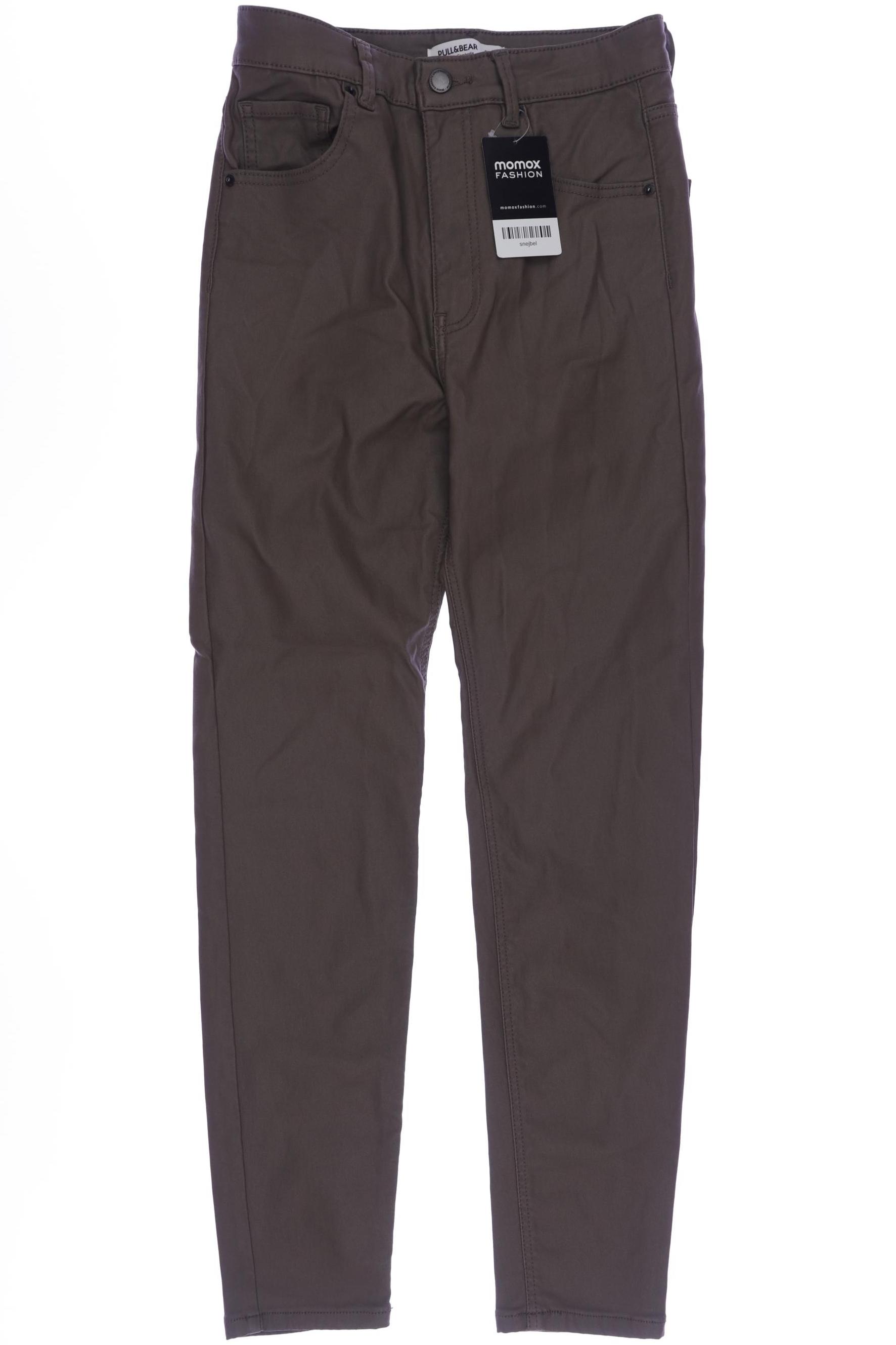 

Pull & Bear Damen Stoffhose, braun, Gr. 38