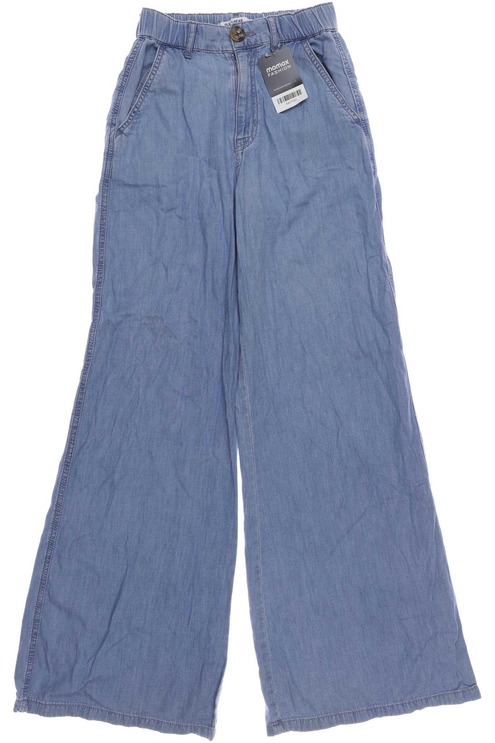 

Pull & Bear Damen Stoffhose, hellblau, Gr. 34
