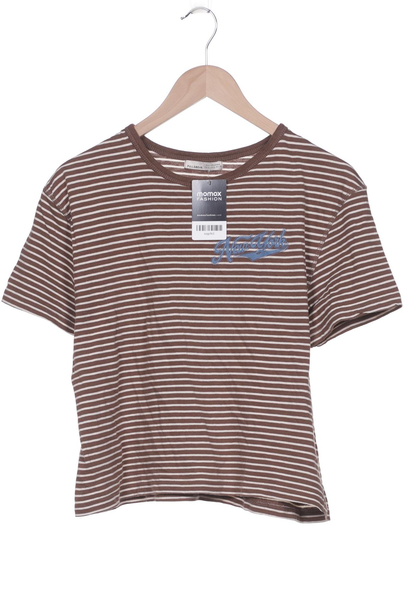 

Pull & Bear Damen T-Shirt, braun