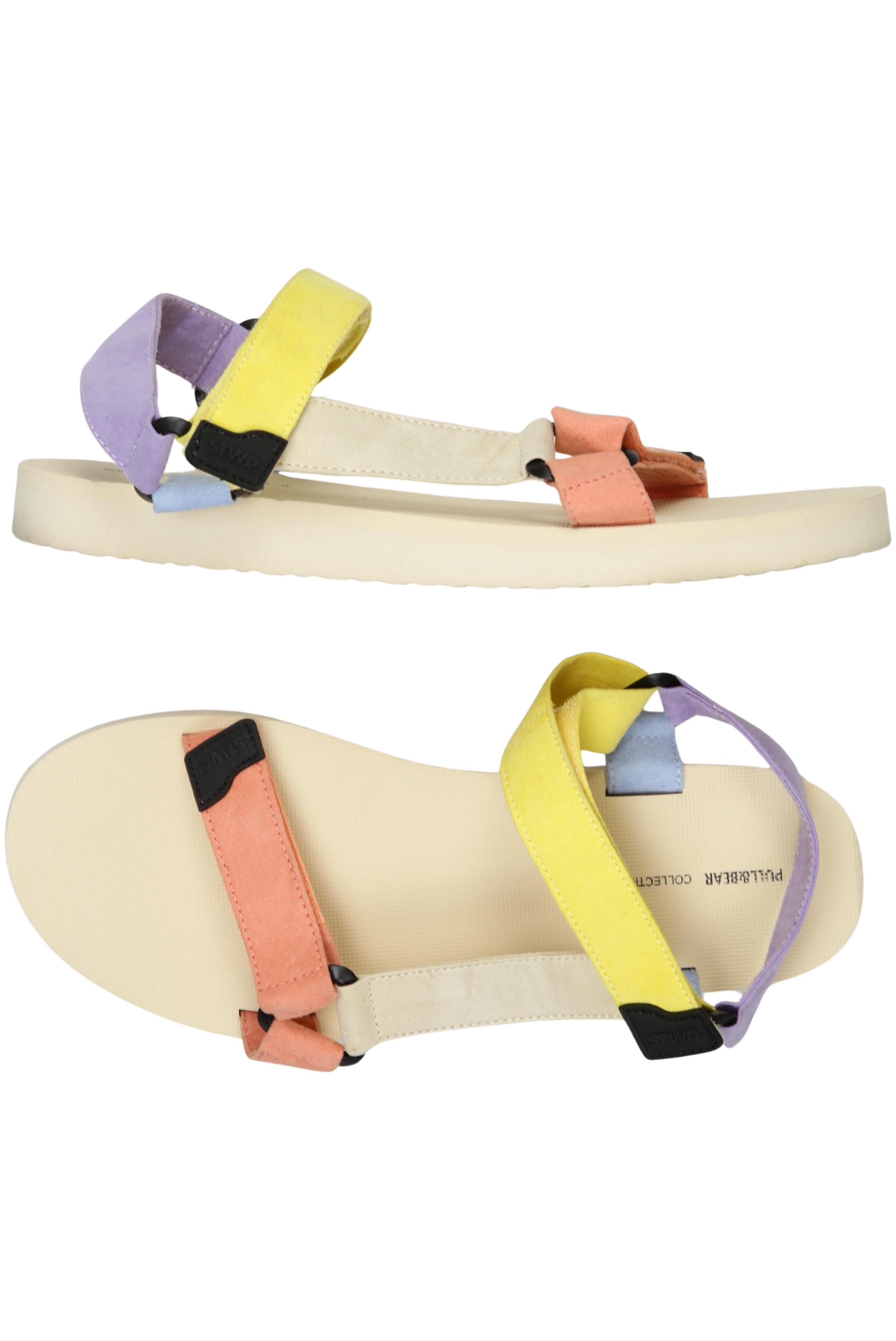 

Pull & Bear Damen Sandale, mehrfarbig, Gr. 41