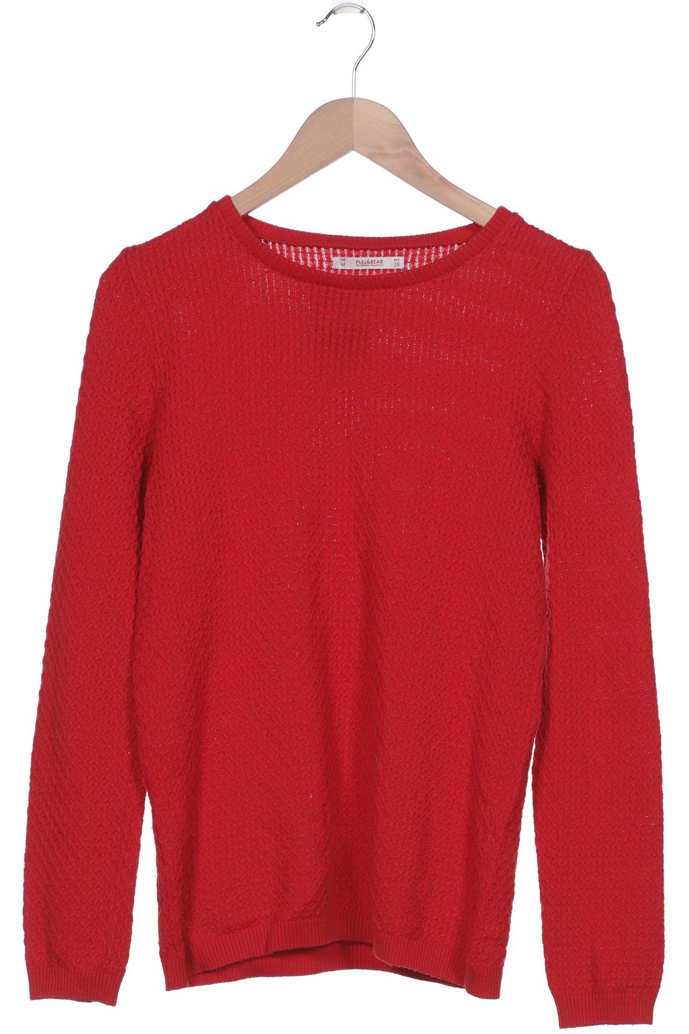 

Pull & Bear Damen Pullover, rot