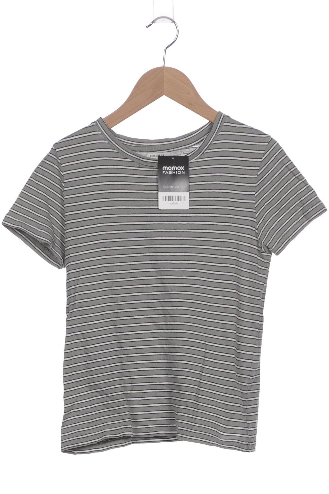 

Pull & Bear Damen T-Shirt, grau, Gr. 34