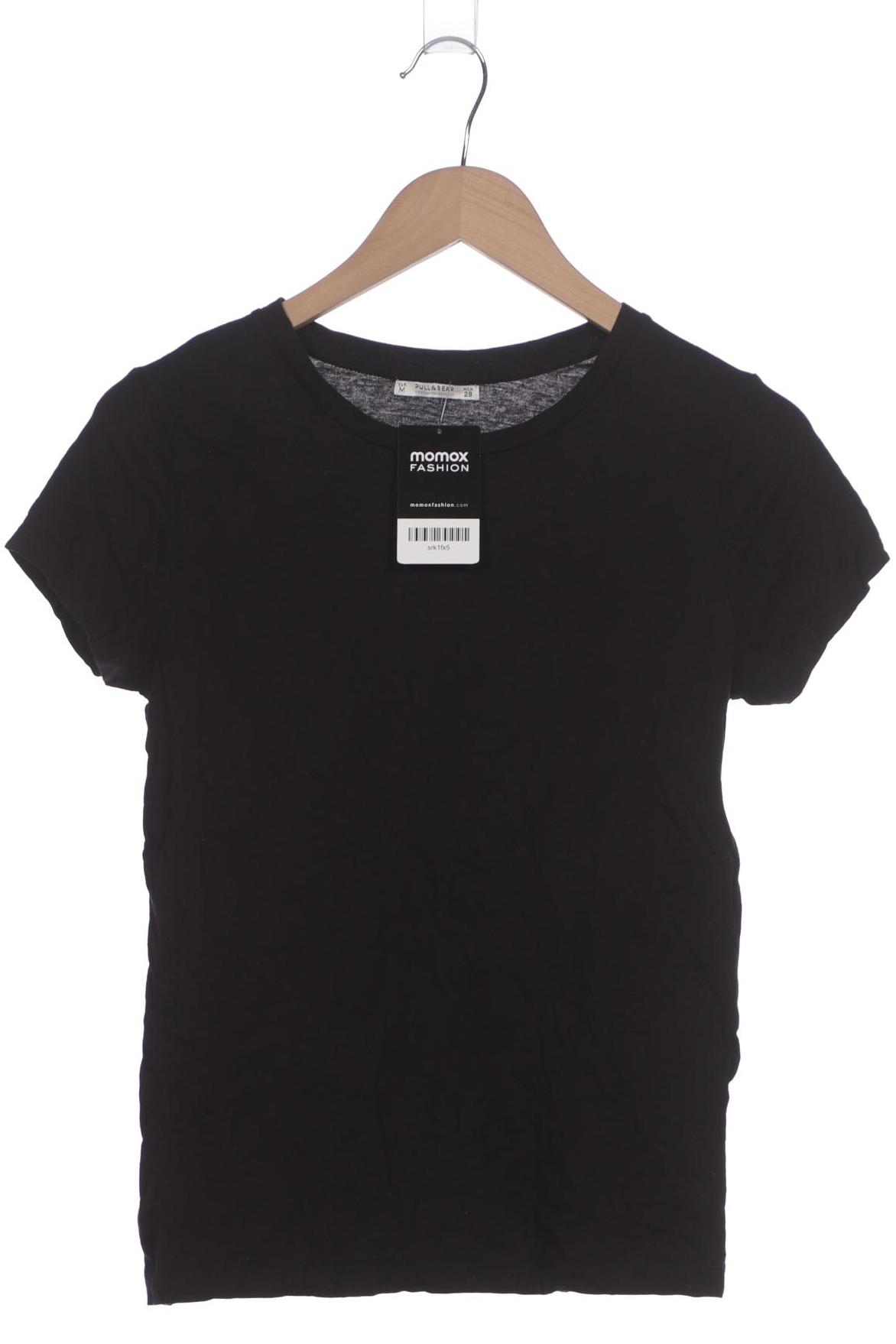 

Pull & Bear Damen T-Shirt, schwarz, Gr. 38
