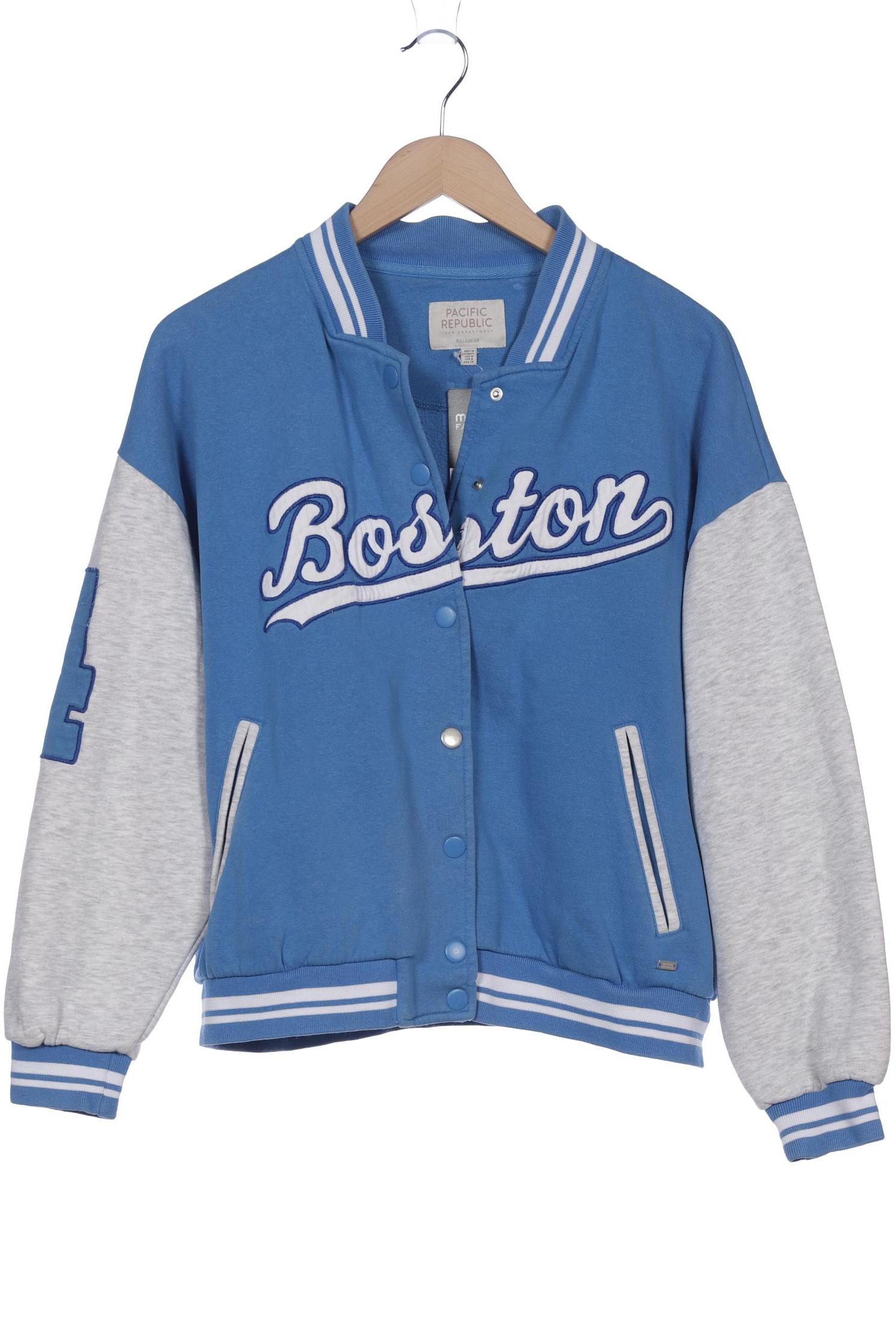 

Pull & Bear Damen Sweatshirt, blau, Gr. 38