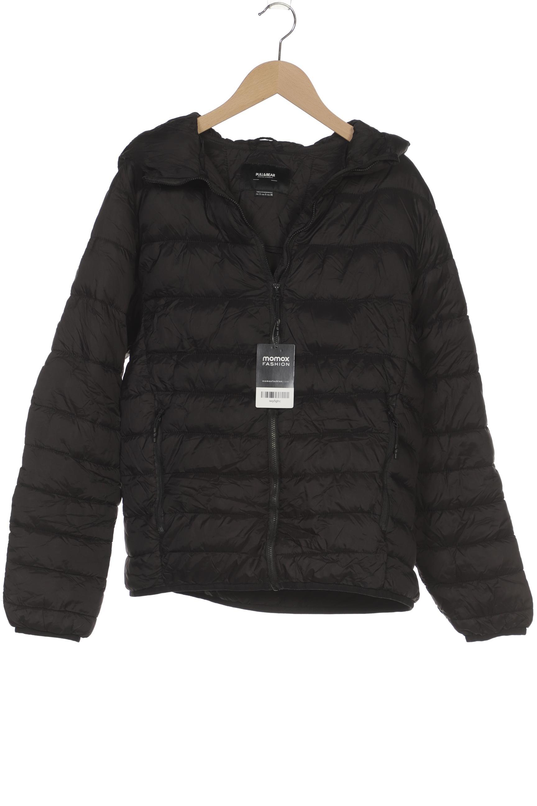 

Pull & Bear Damen Jacke, schwarz, Gr. 36