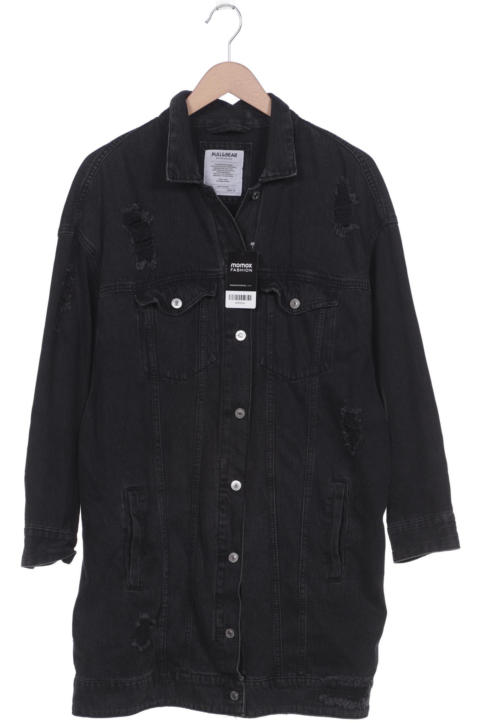 

Pull & Bear Damen Jacke, schwarz, Gr. 42