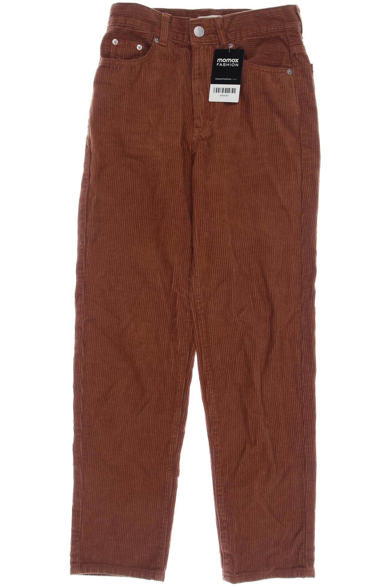 Thumbnail - Pull &amp; Bear Damen Stoffhose, orange, Gr. 32