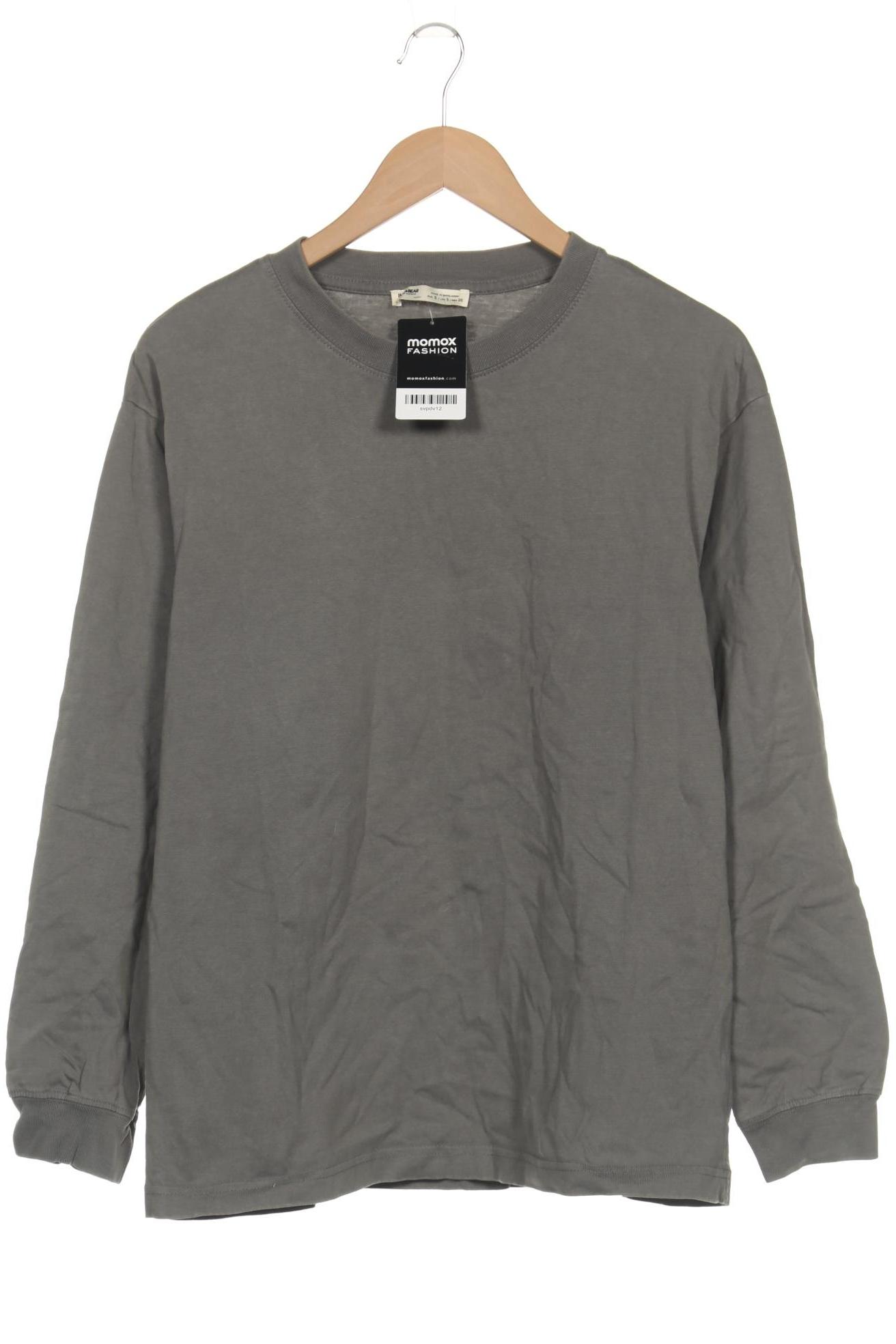 

Pull & Bear Damen Langarmshirt, grau, Gr. 36