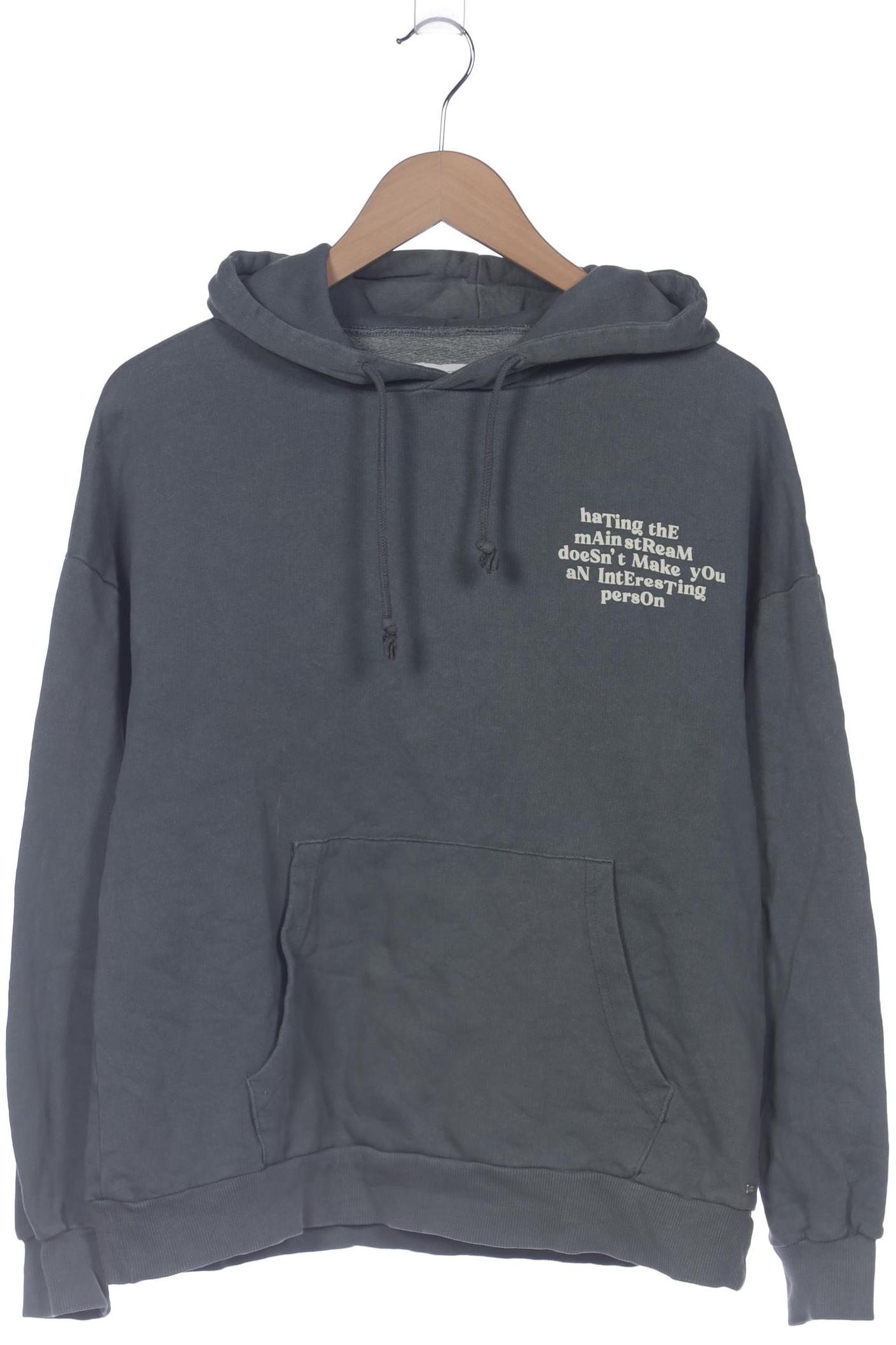 

Pull & Bear Damen Kapuzenpullover, grau, Gr. 34