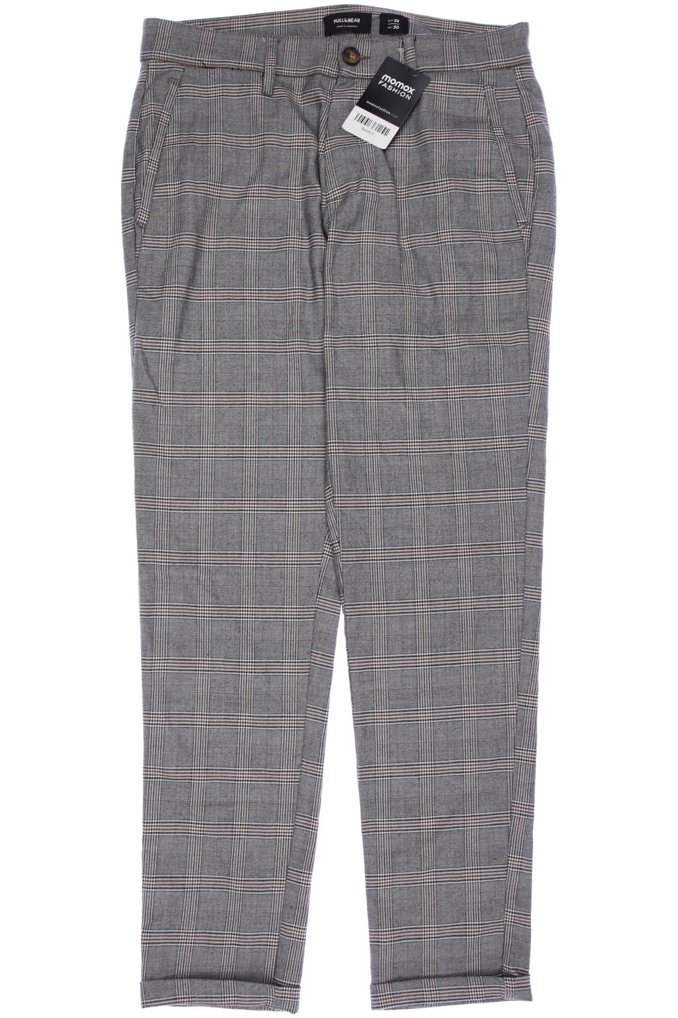 

Pull & Bear Damen Stoffhose, grau, Gr. 38