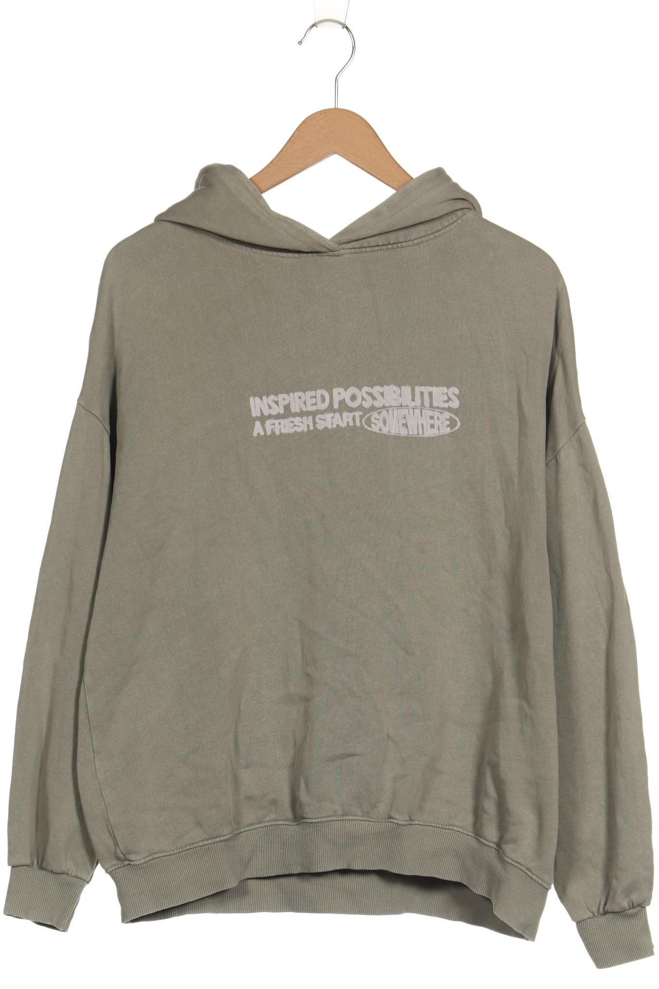 

Pull & Bear Damen Kapuzenpullover, hellgrün, Gr. 38