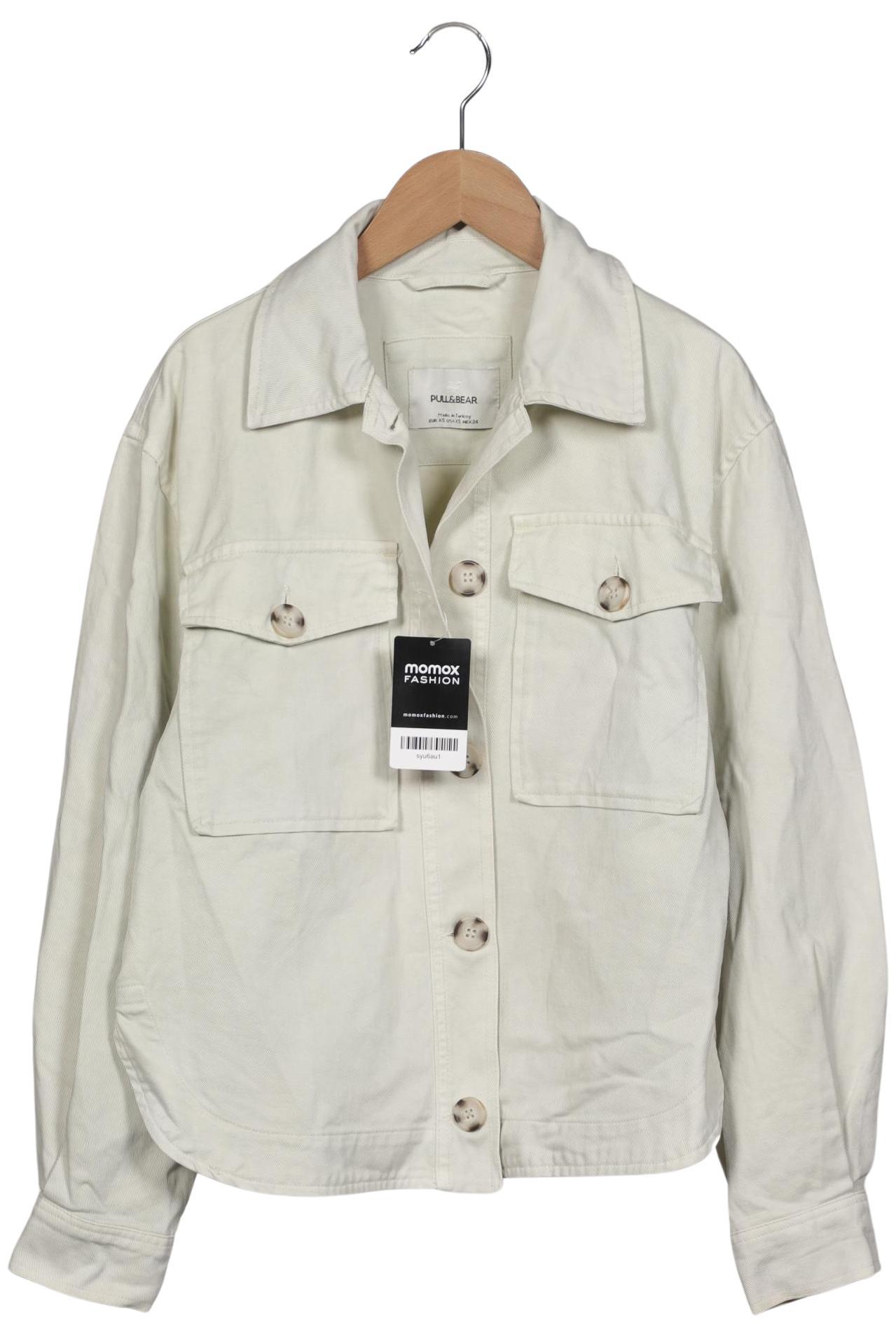 

Pull & Bear Damen Jacke, cremeweiß, Gr. 34