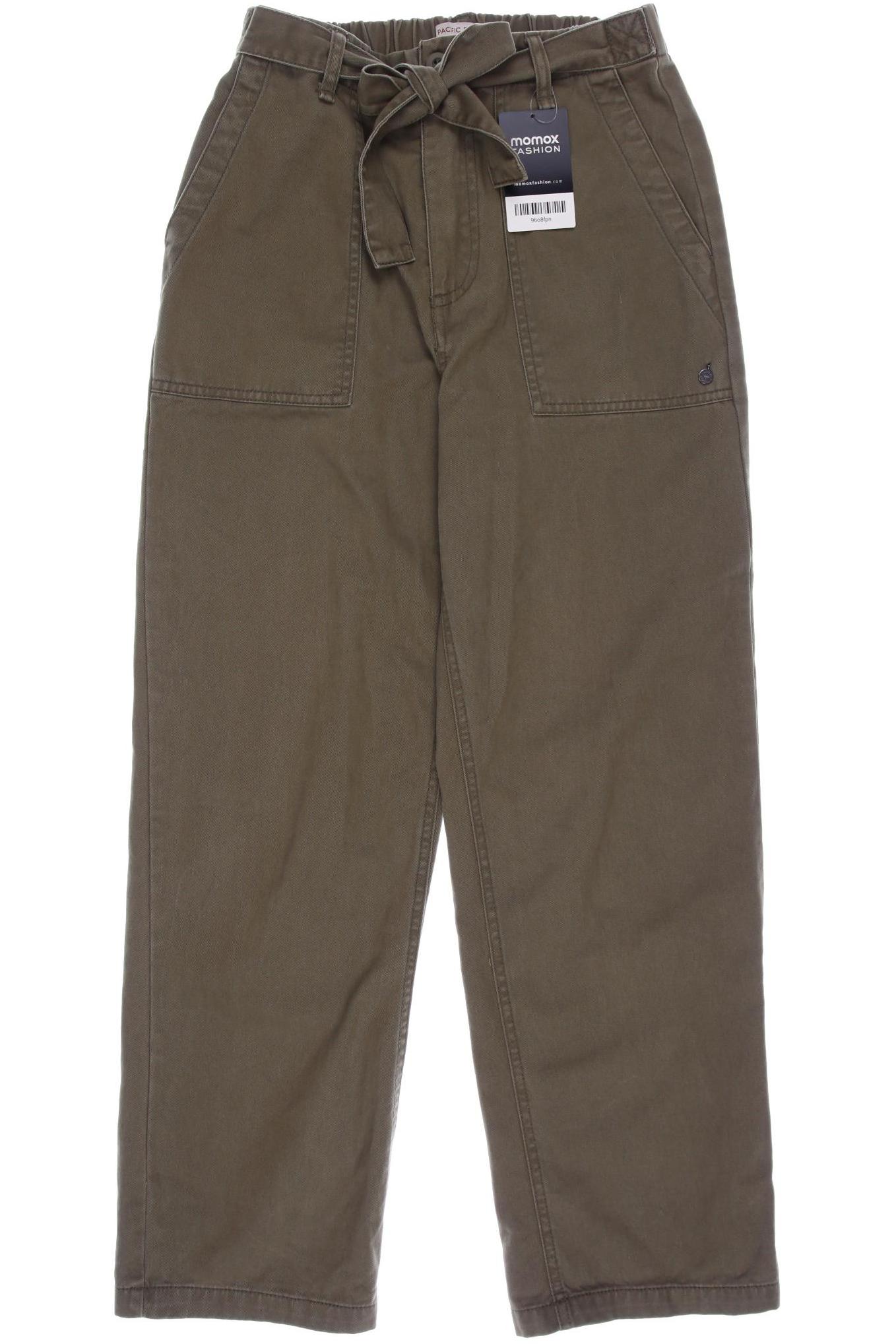 

Pull & Bear Damen Stoffhose, grün, Gr. 0