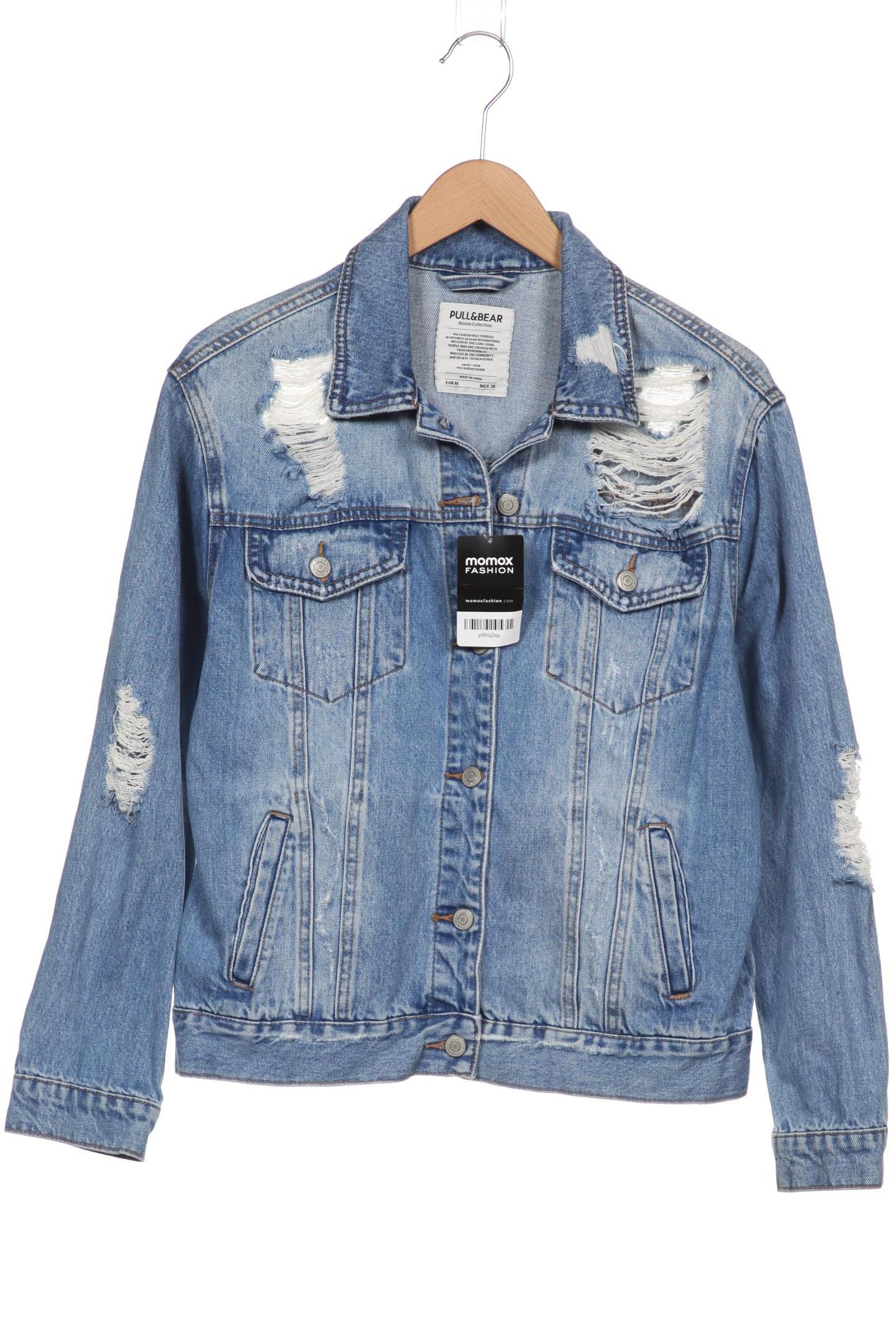 

Pull & Bear Damen Jacke, blau, Gr. 38
