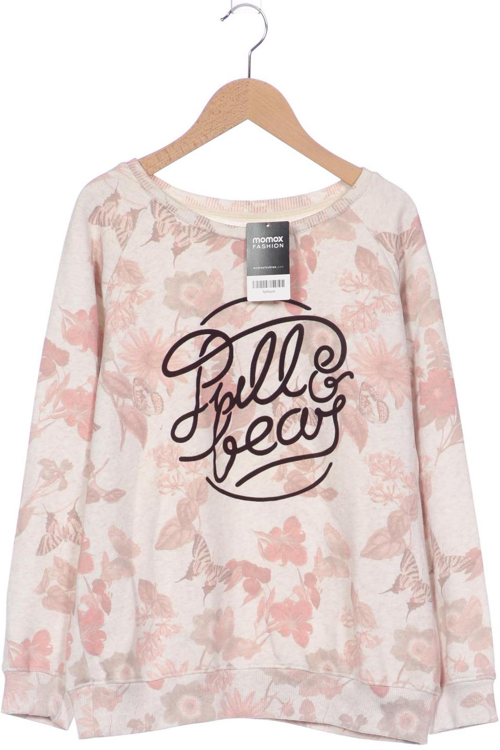 

Pull & Bear Damen Sweatshirt, cremeweiß, Gr. 38