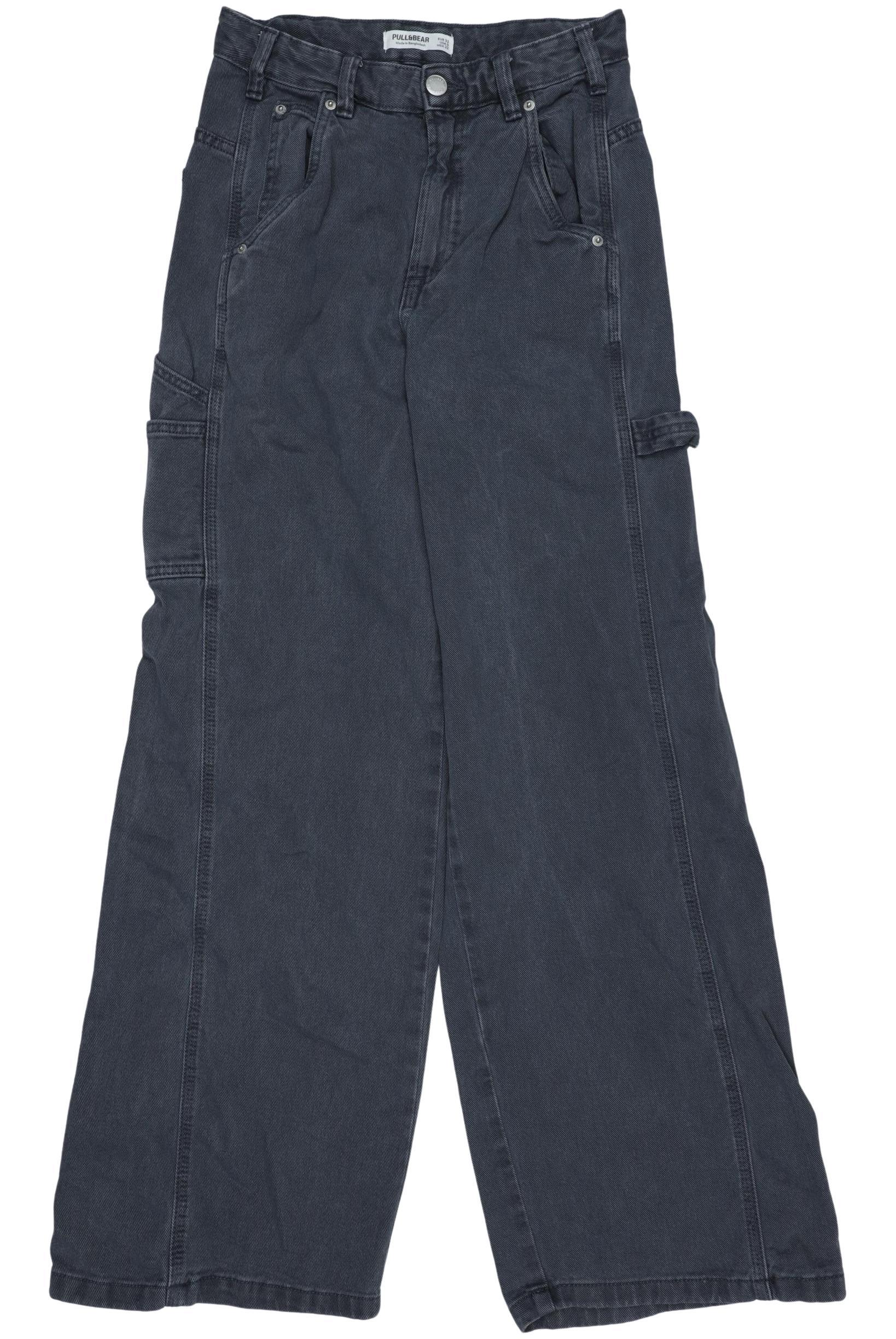 

Pull & Bear Damen Jeans, grau, Gr. 25