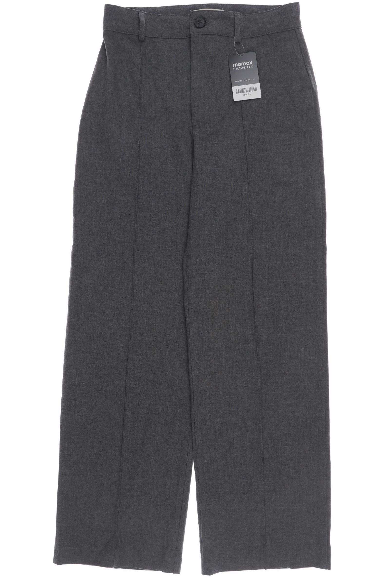 

Pull & Bear Damen Stoffhose, grau, Gr. 0