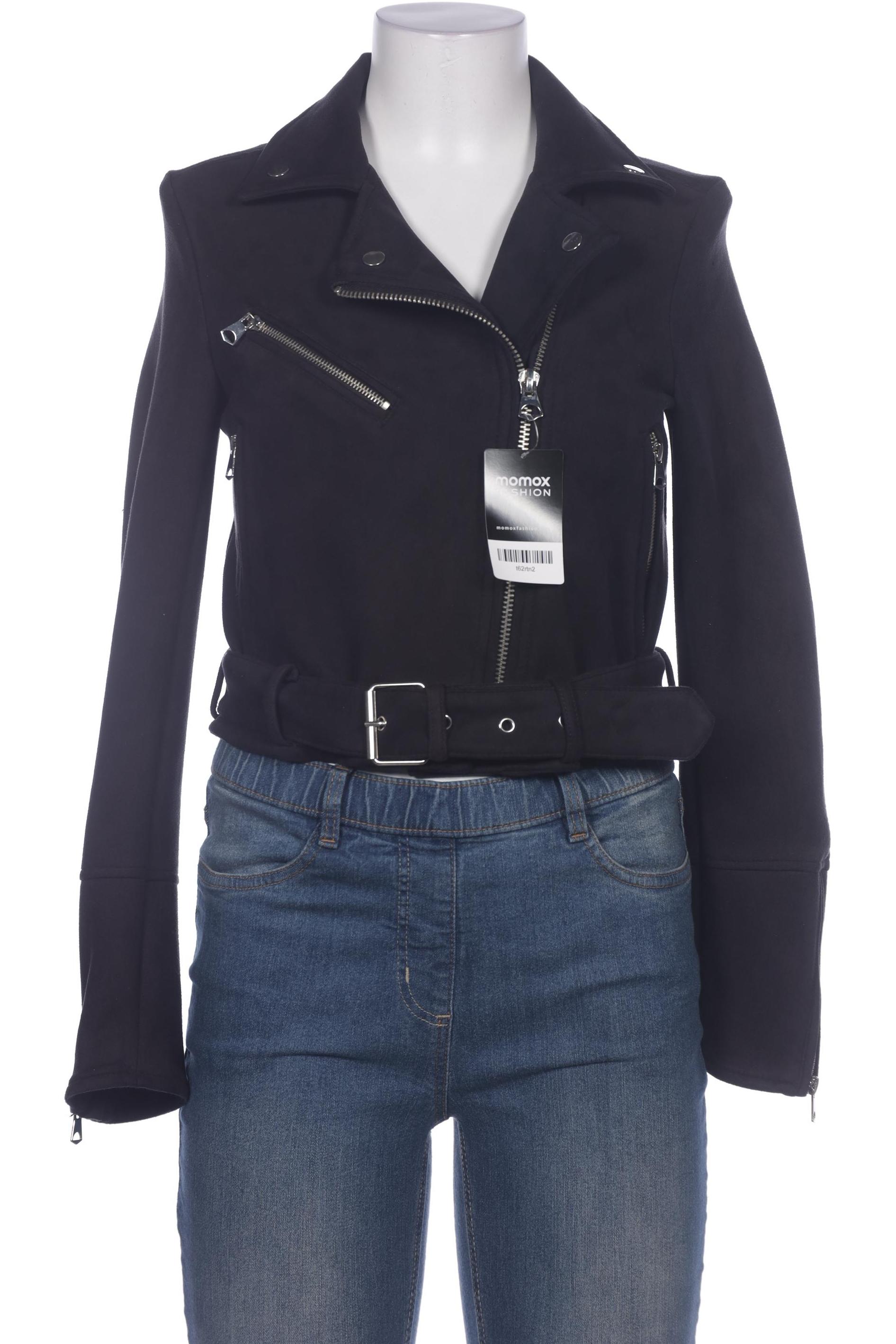 

Pull & Bear Damen Jacke, schwarz, Gr. 36