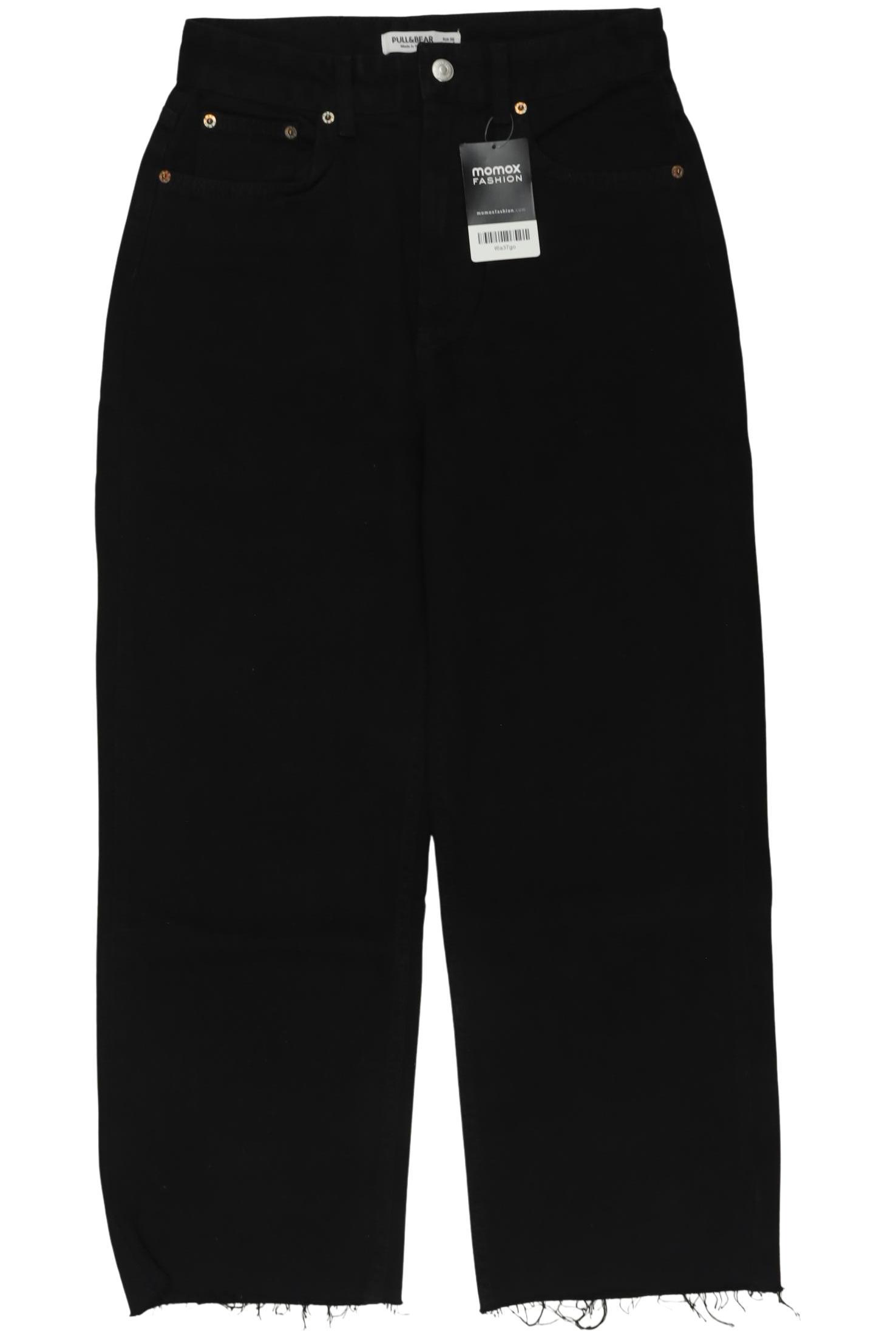 

Pull & Bear Damen Jeans, schwarz, Gr. 36