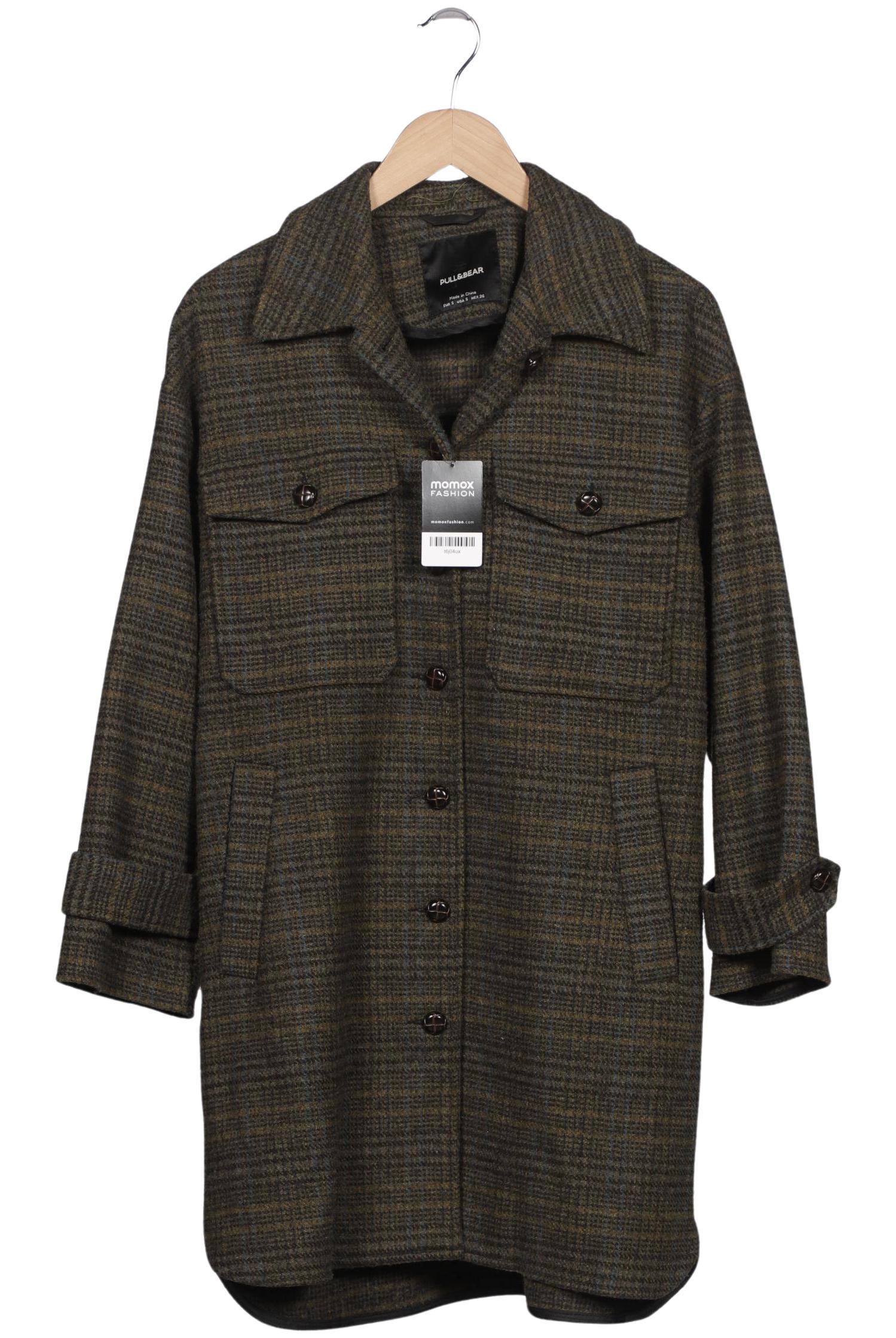

Pull & Bear Damen Mantel, grün, Gr. 36