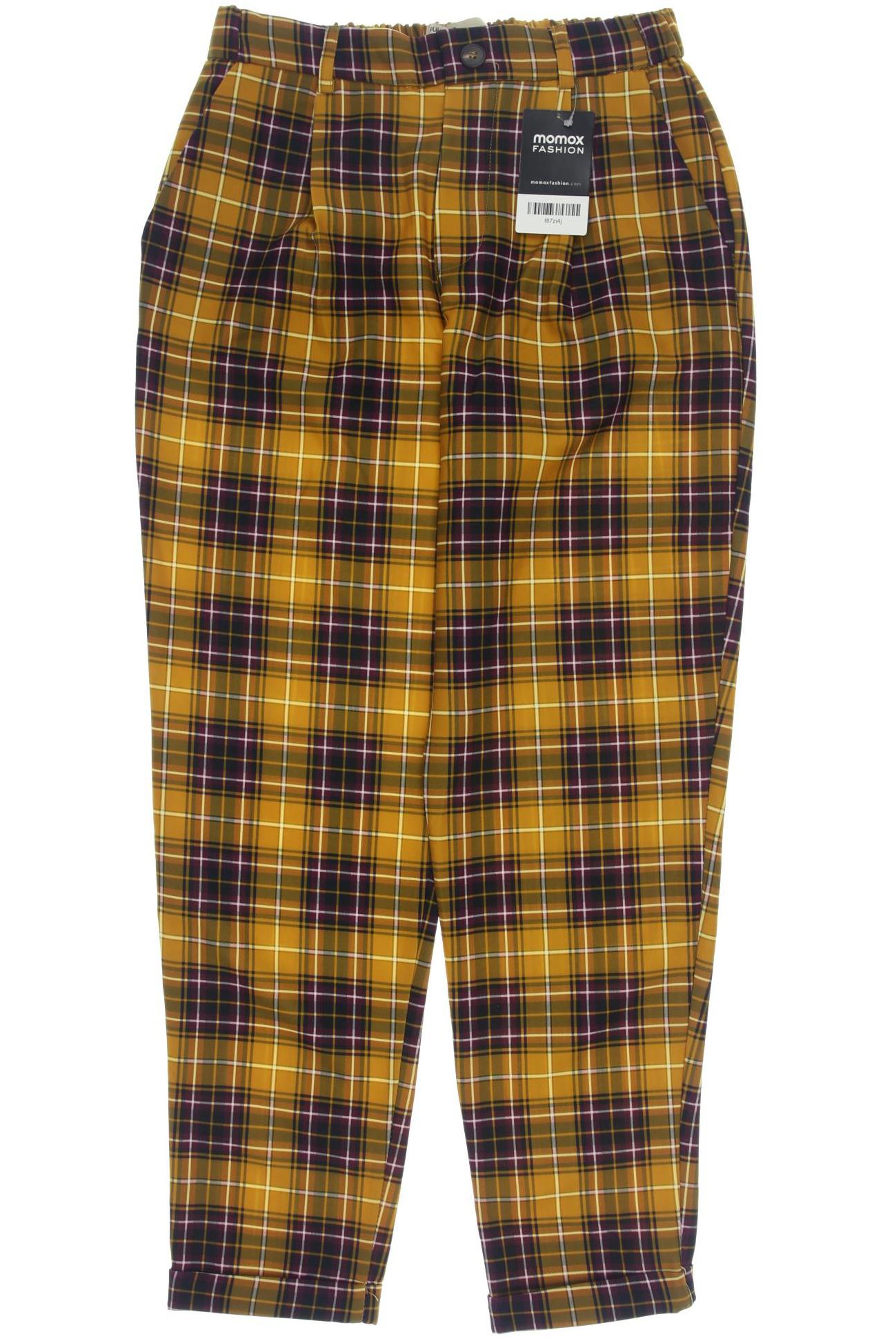 

Pull & Bear Damen Stoffhose, gelb, Gr. 0