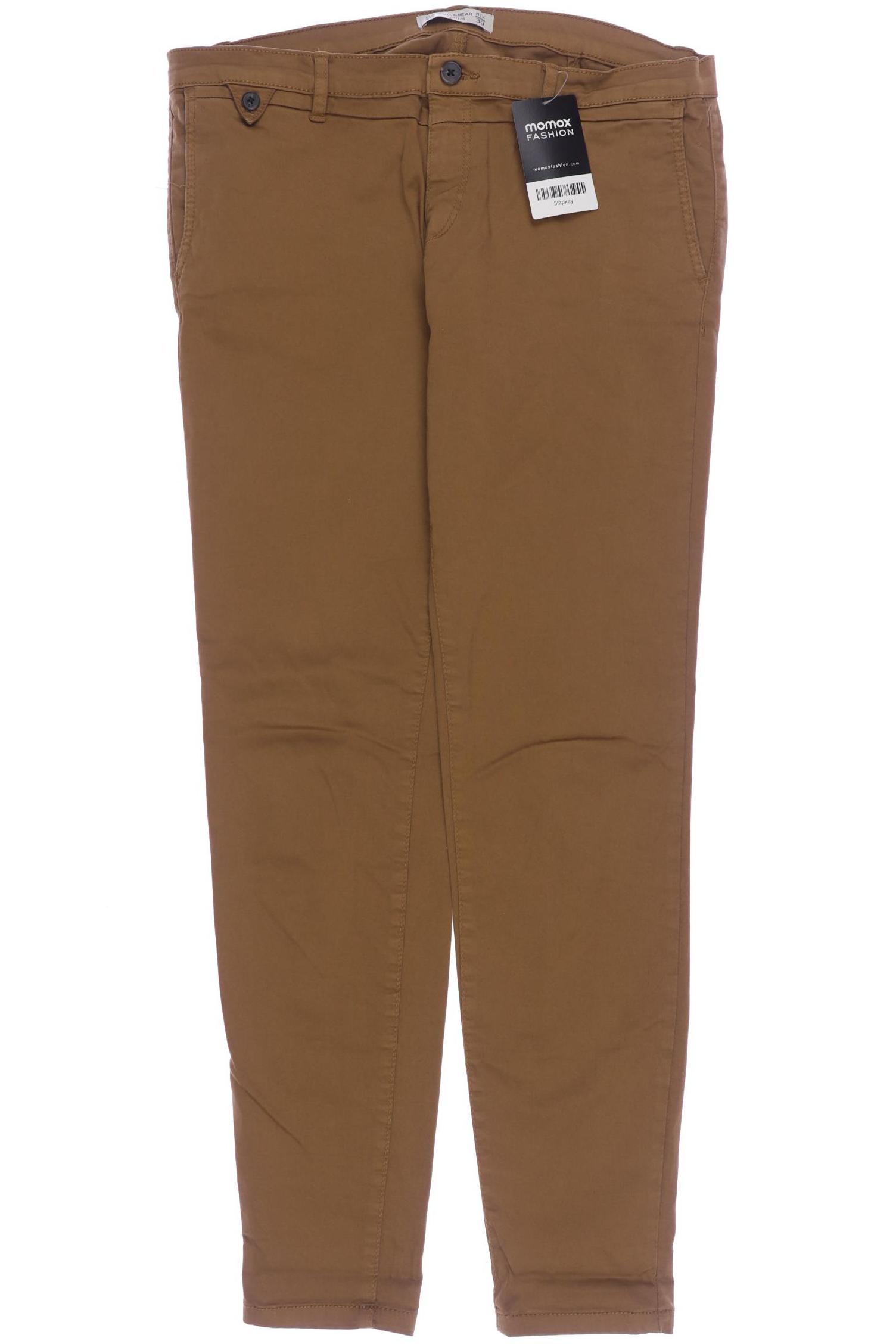 Thumbnail - Pull &amp; Bear Damen Stoffhose, braun, Gr. 40