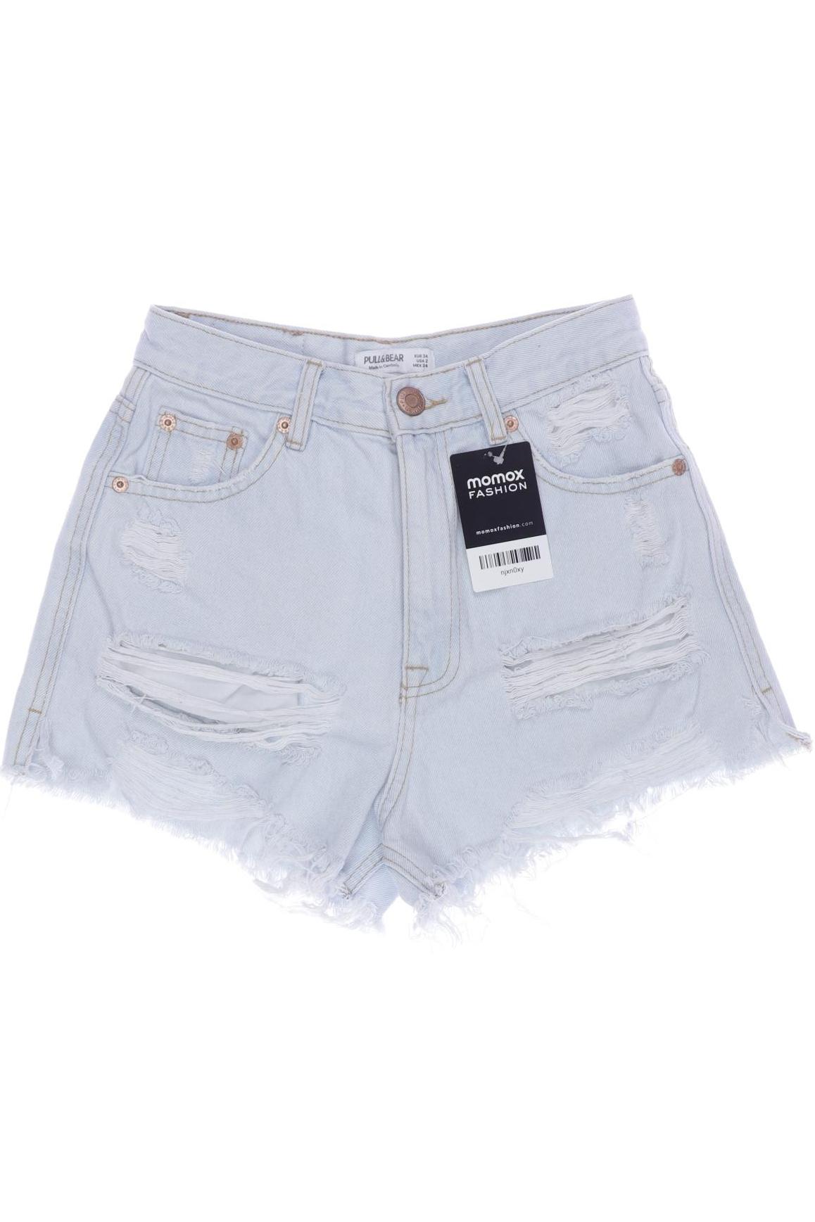 

Pull & Bear Damen Shorts, hellblau, Gr. 34