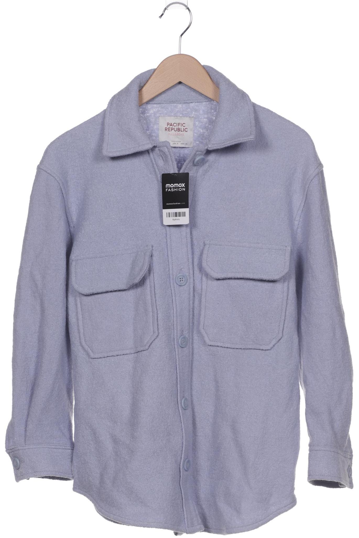 

Pull & Bear Damen Jacke, hellblau, Gr. 36