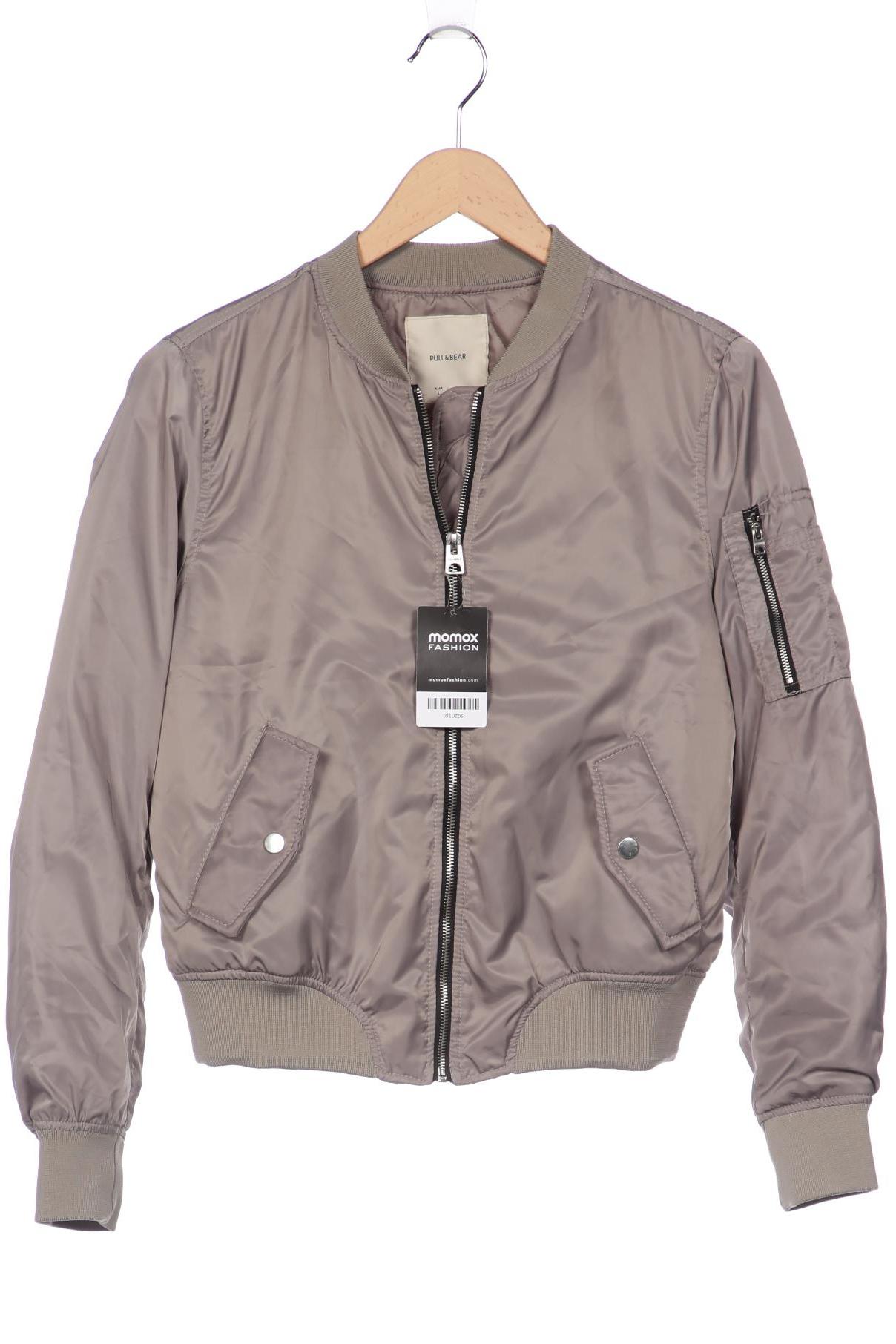 

Pull & Bear Damen Jacke, grau, Gr. 42