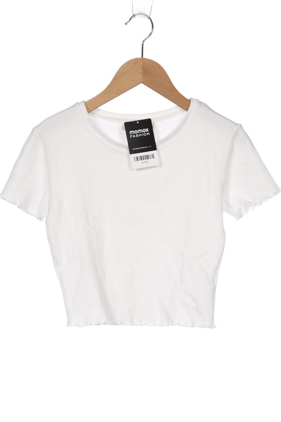 

Pull & Bear Damen T-Shirt, weiß