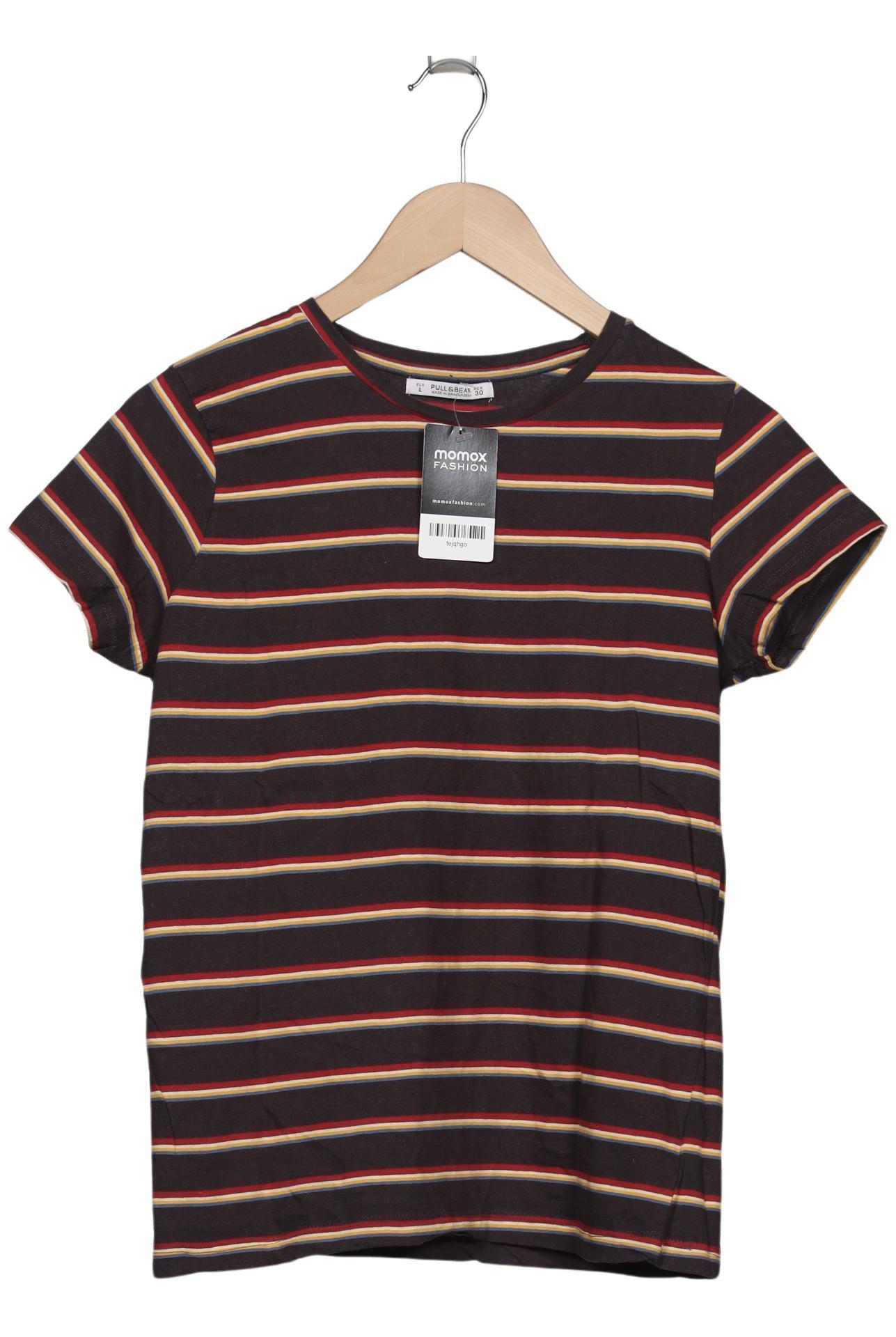

Pull & Bear Damen T-Shirt, grau, Gr. 42