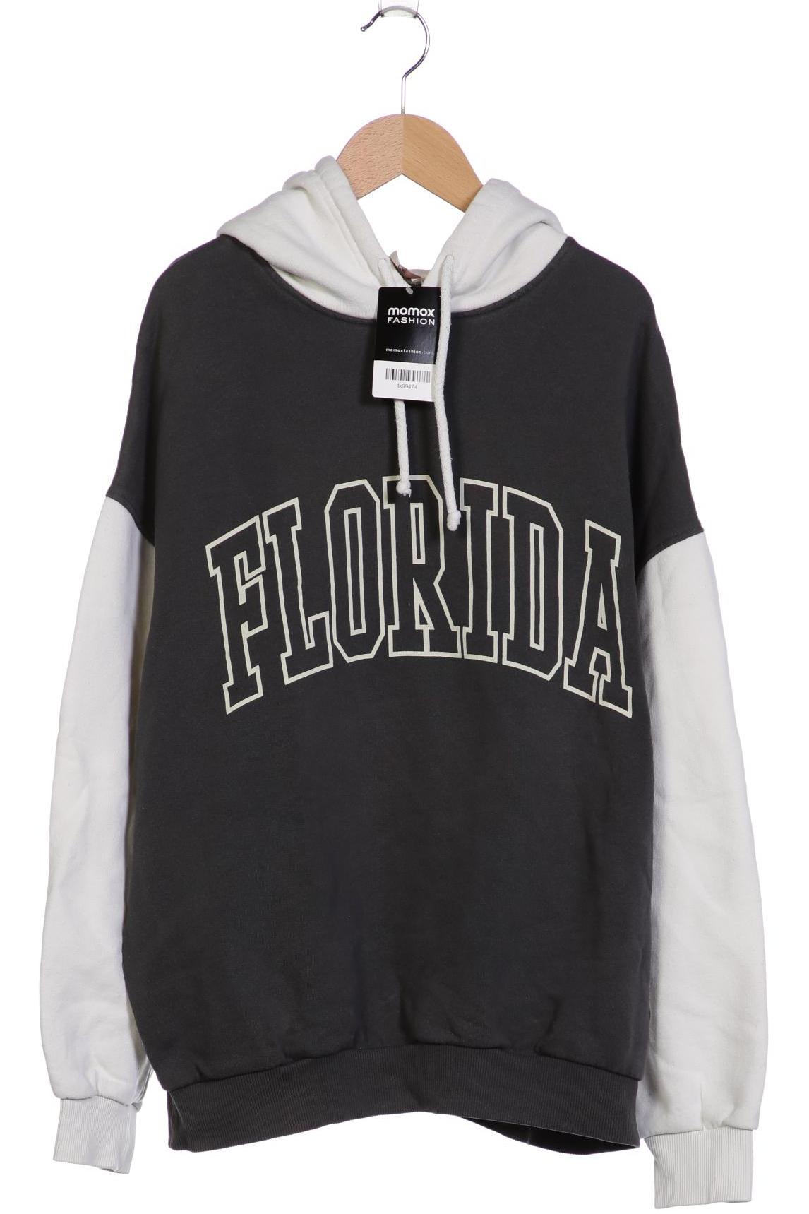 

Pull & Bear Damen Kapuzenpullover, grau, Gr. 36
