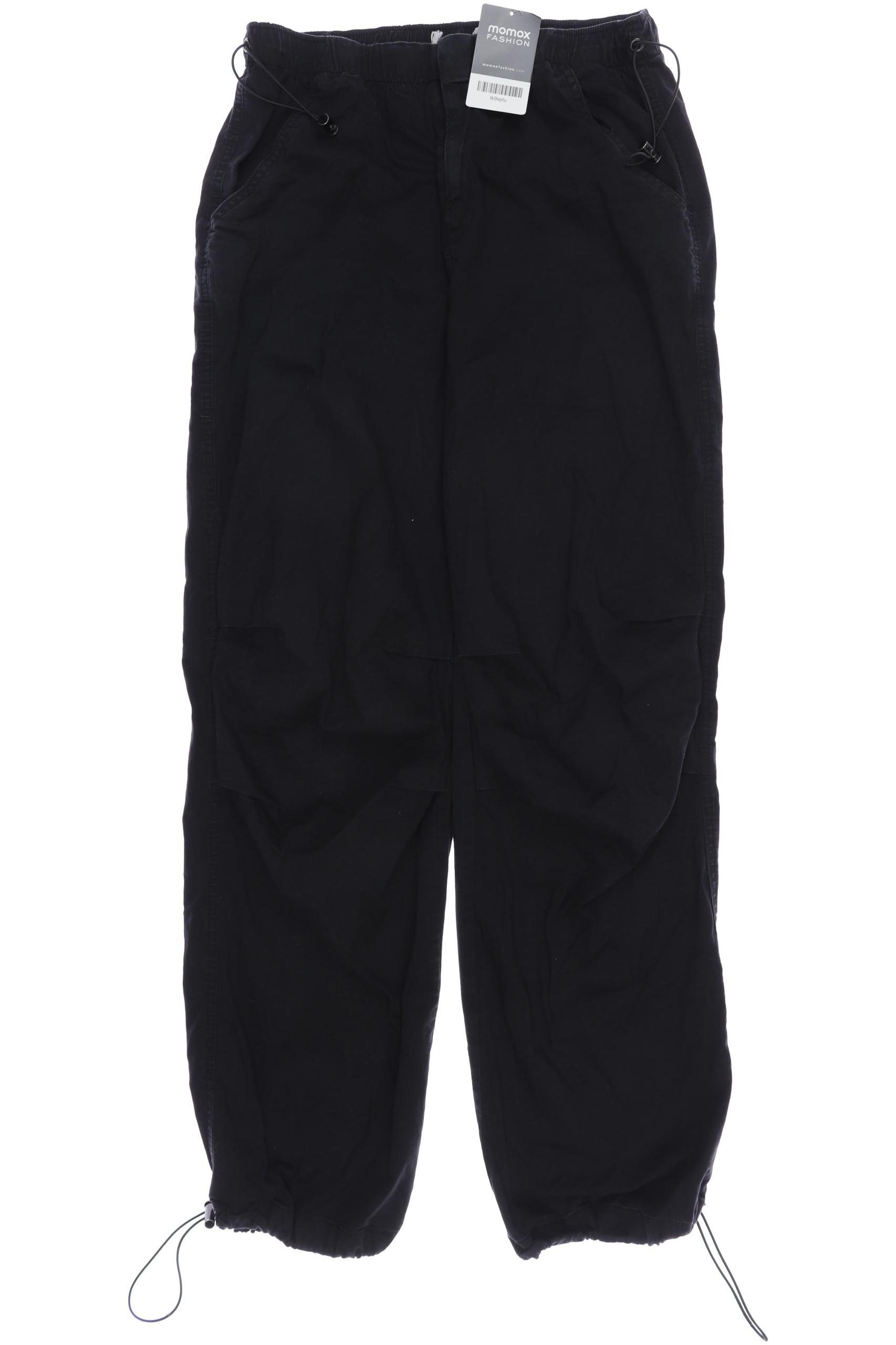 

Pull & Bear Damen Stoffhose, schwarz, Gr. 0
