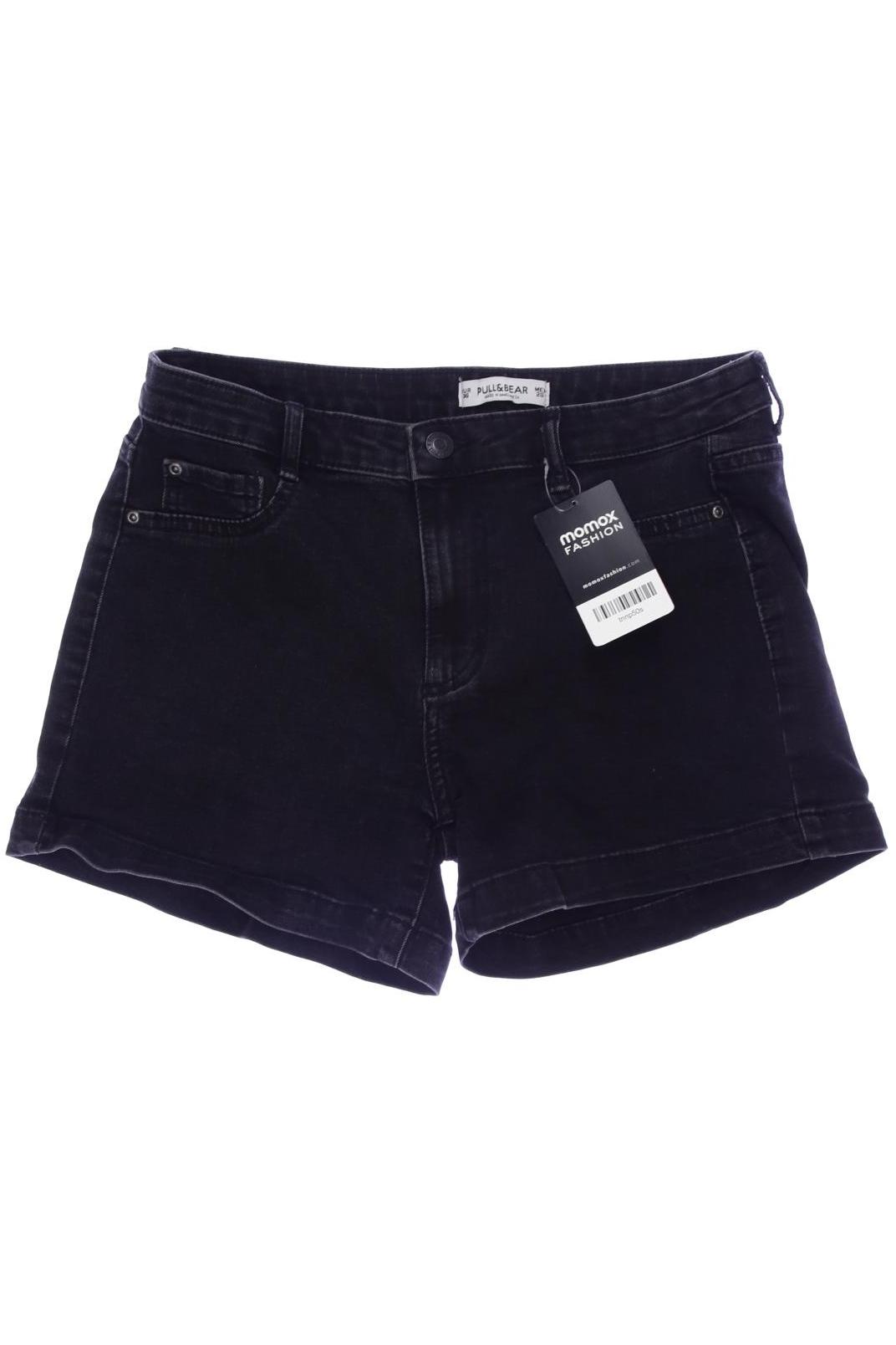 

Pull & Bear Damen Shorts, schwarz, Gr. 36