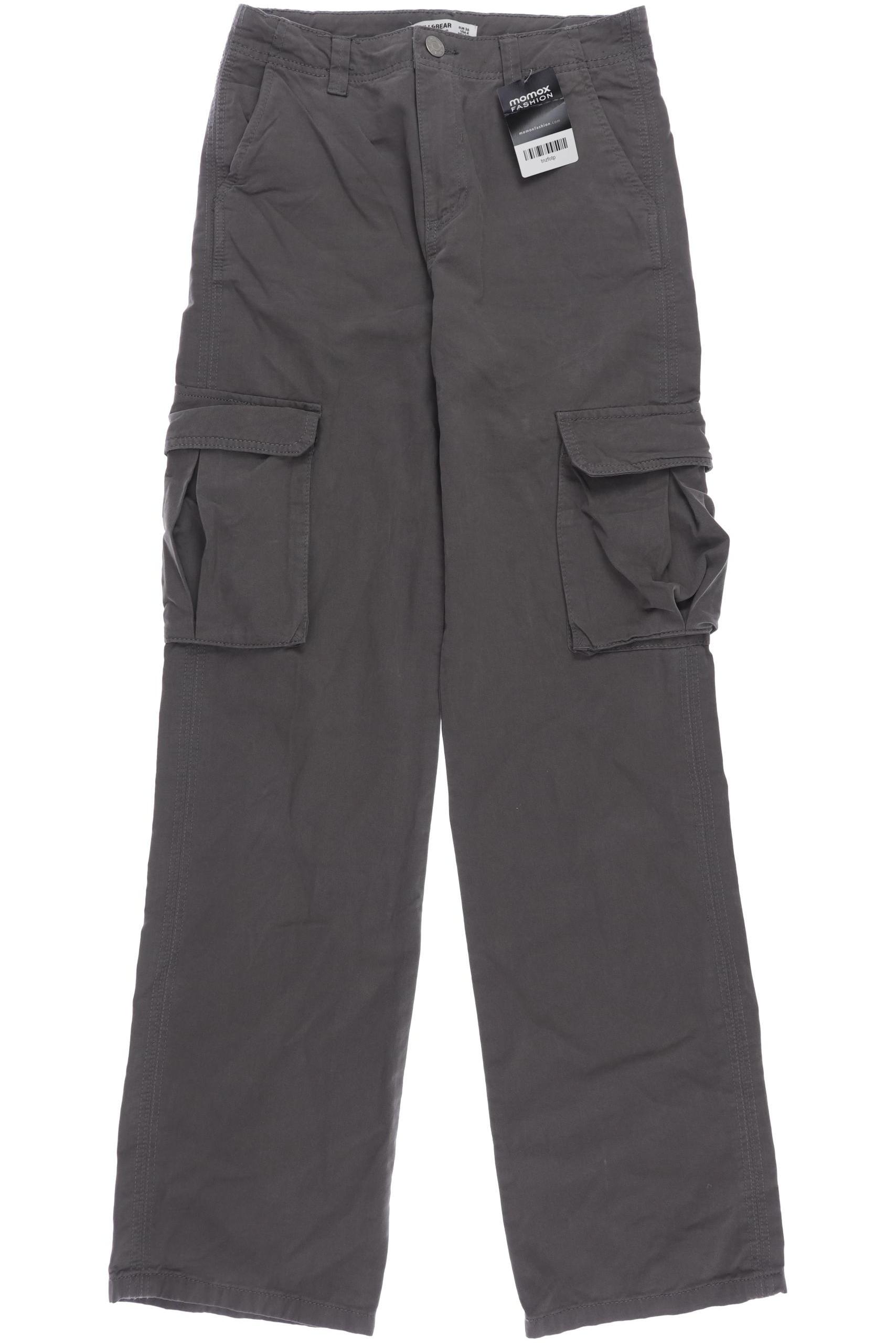 

Pull & Bear Damen Stoffhose, grau, Gr. 36