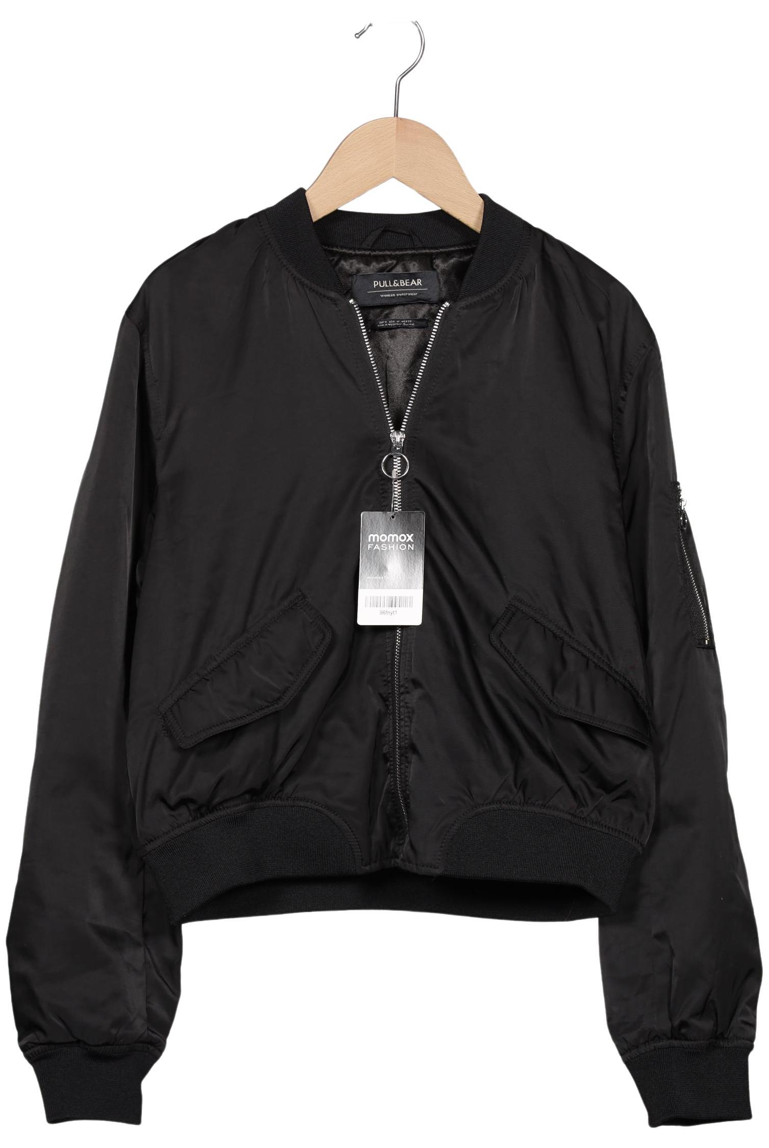 

Pull & Bear Damen Jacke, schwarz, Gr. 38