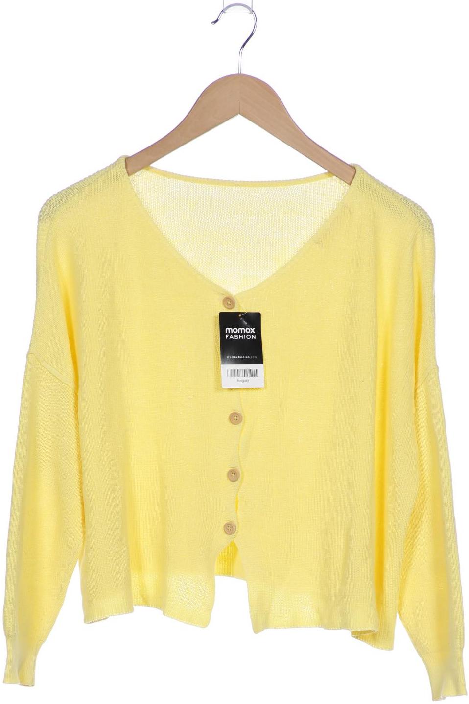

Pull & Bear Damen Strickjacke, gelb, Gr. 38
