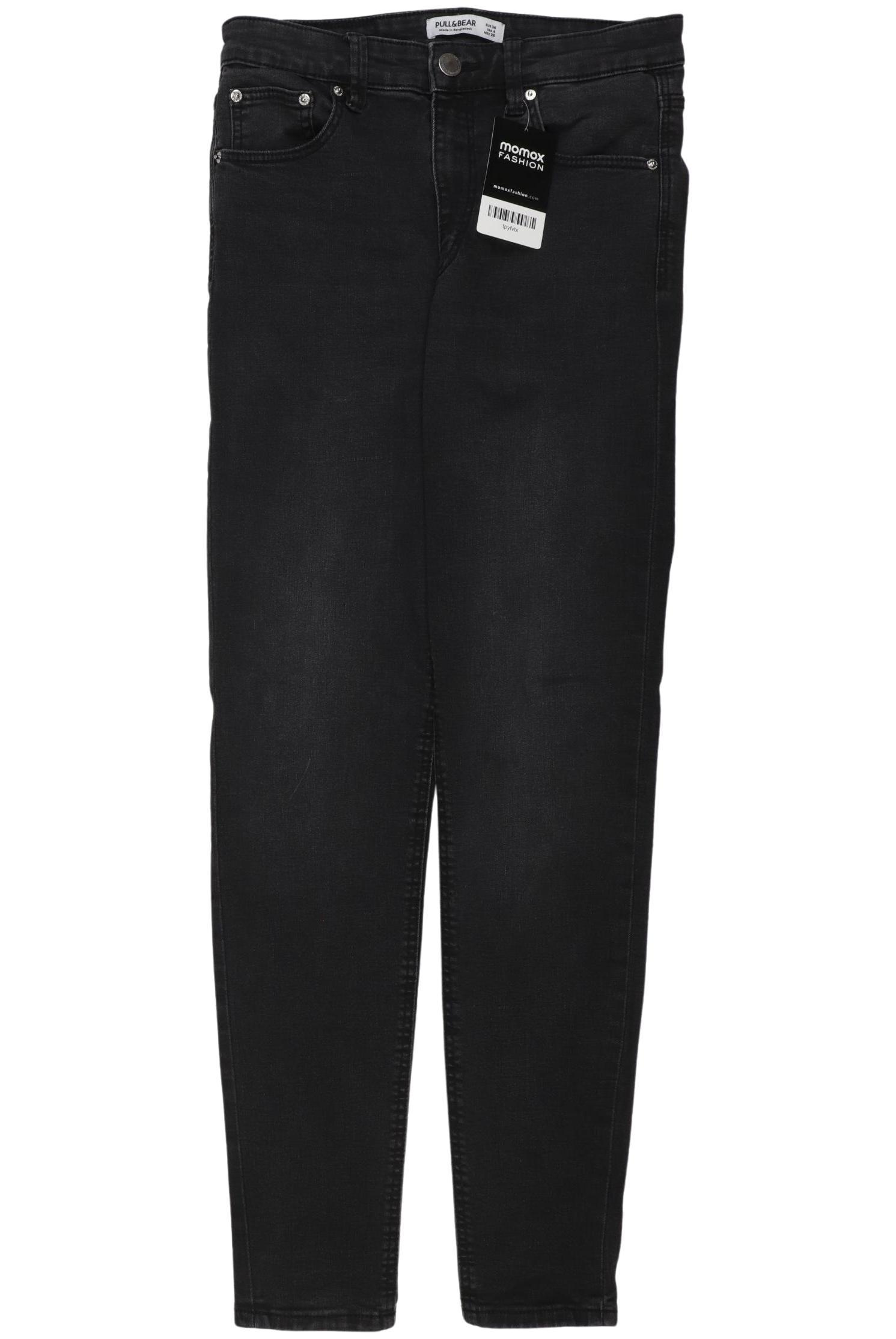 

Pull & Bear Damen Jeans, schwarz, Gr. 36