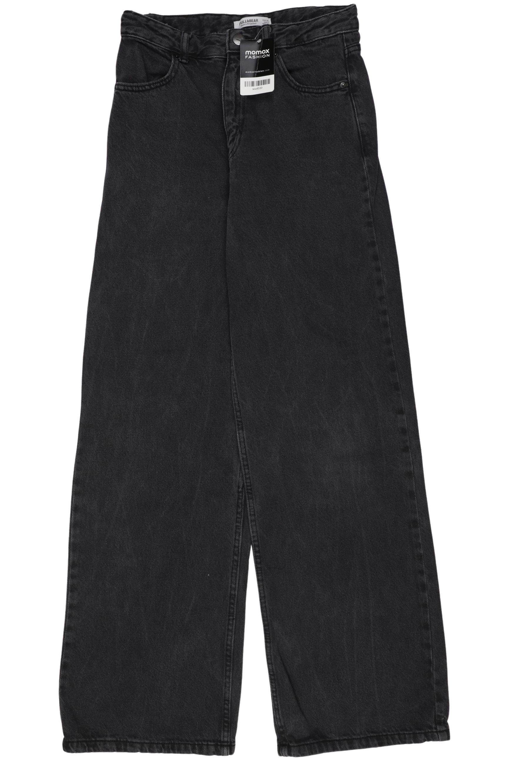 

Pull & Bear Damen Jeans, schwarz, Gr. 36