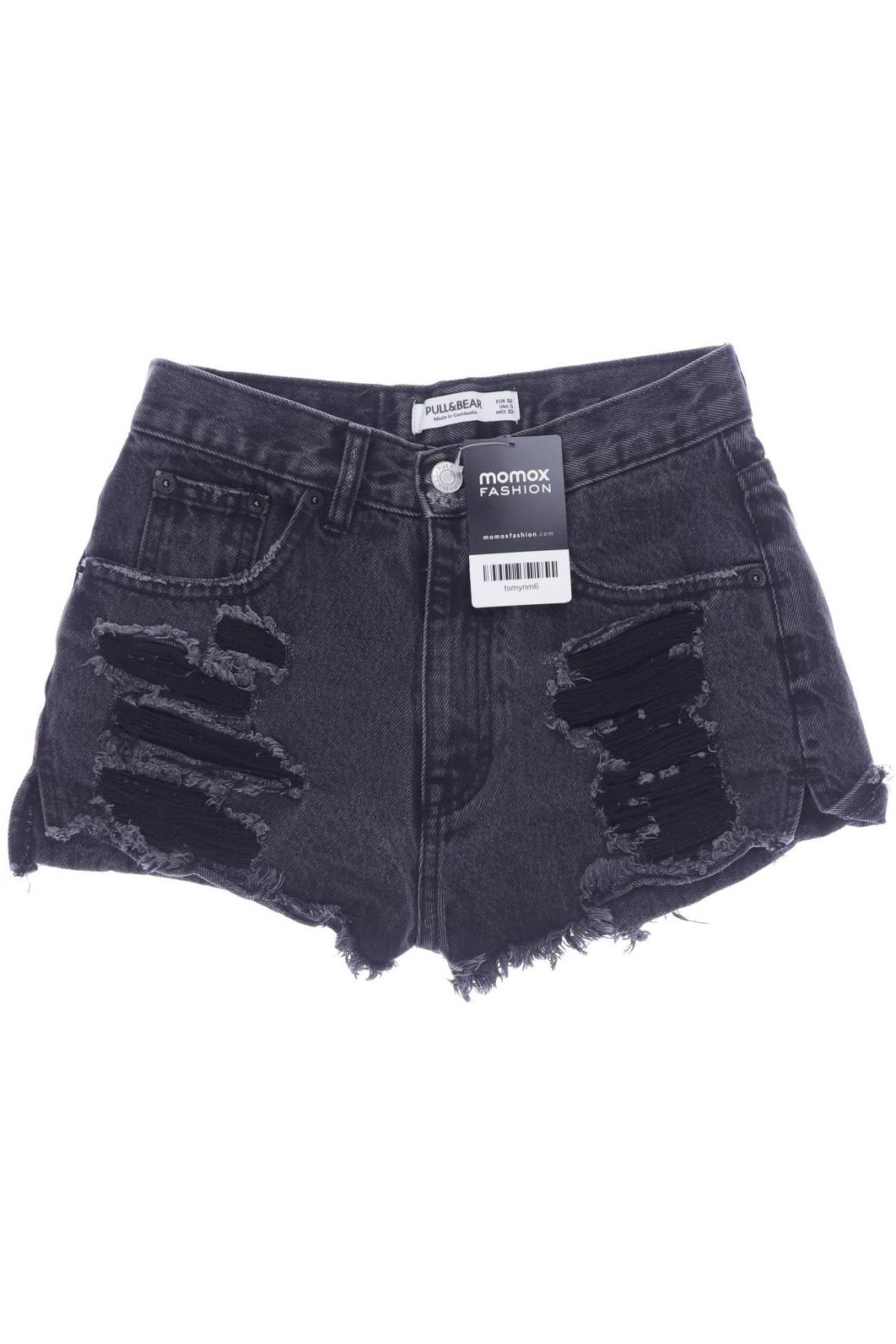 

Pull & Bear Damen Shorts, grau, Gr. 32