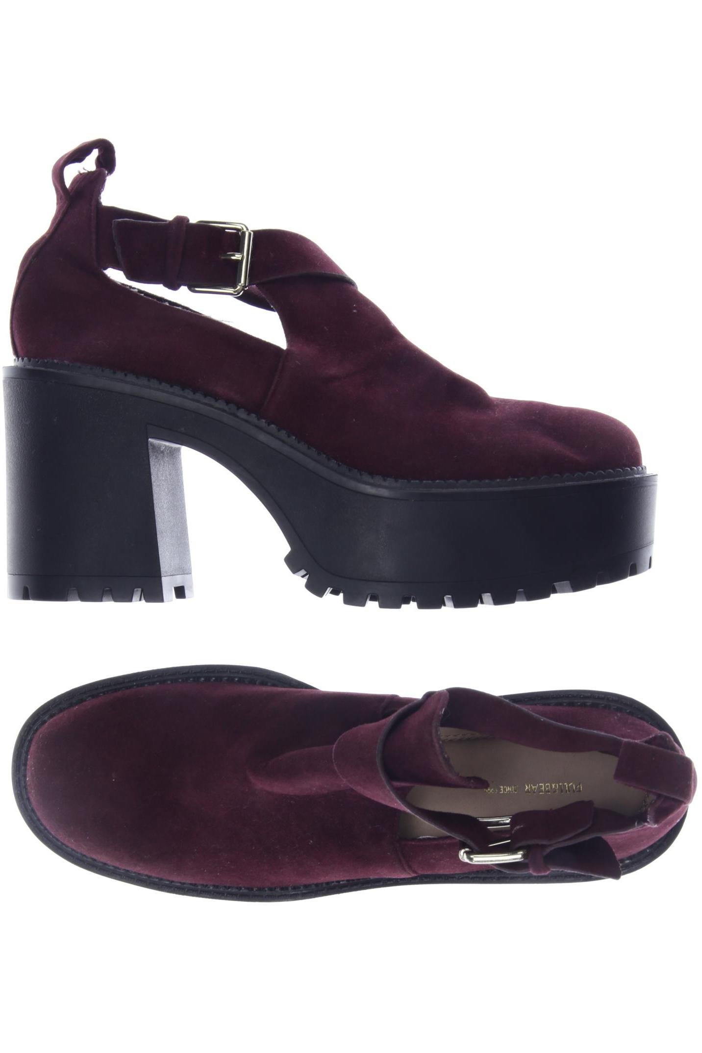 

Pull & Bear Damen Pumps, bordeaux, Gr. 40
