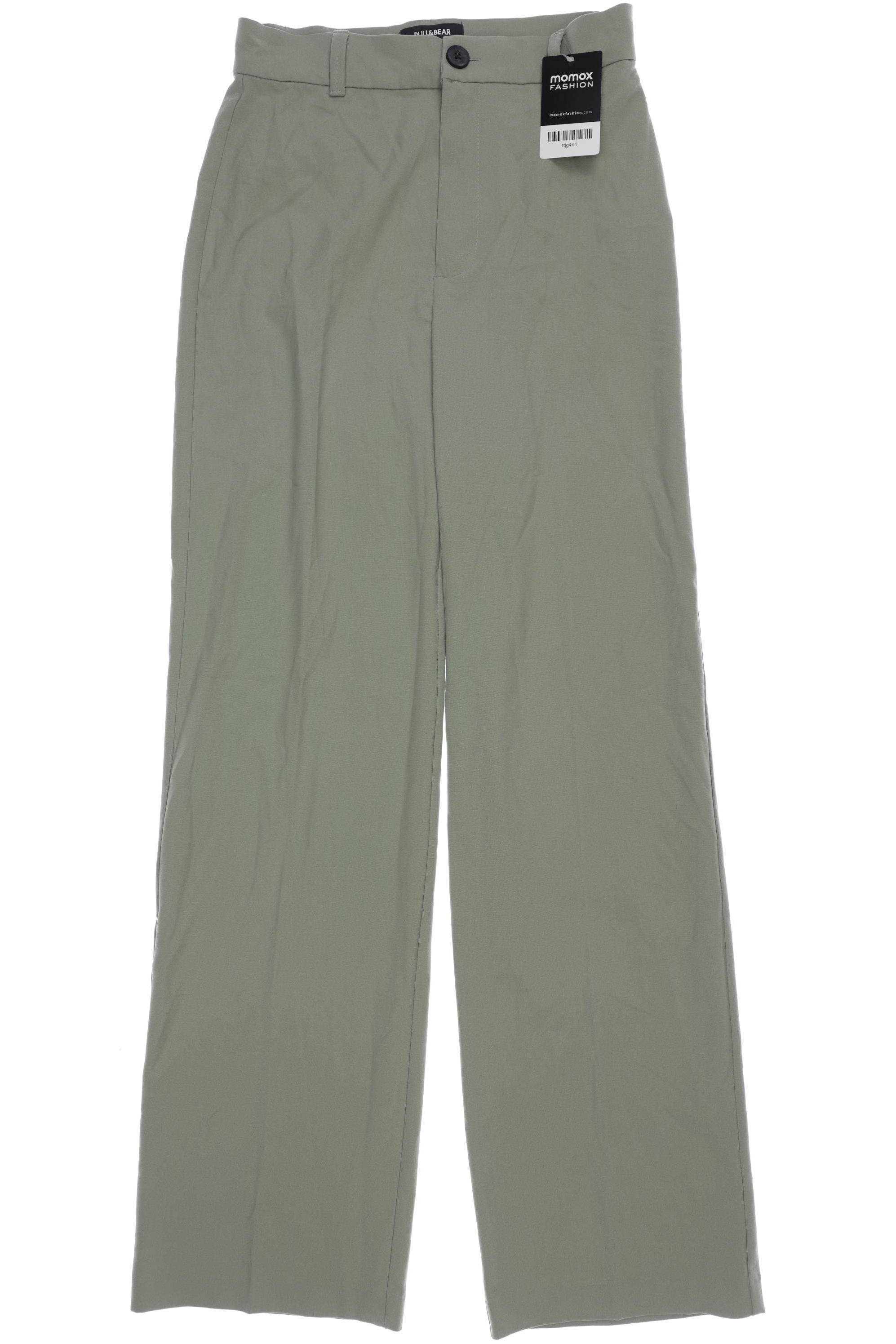 

Pull & Bear Damen Stoffhose, hellgrün, Gr. 34