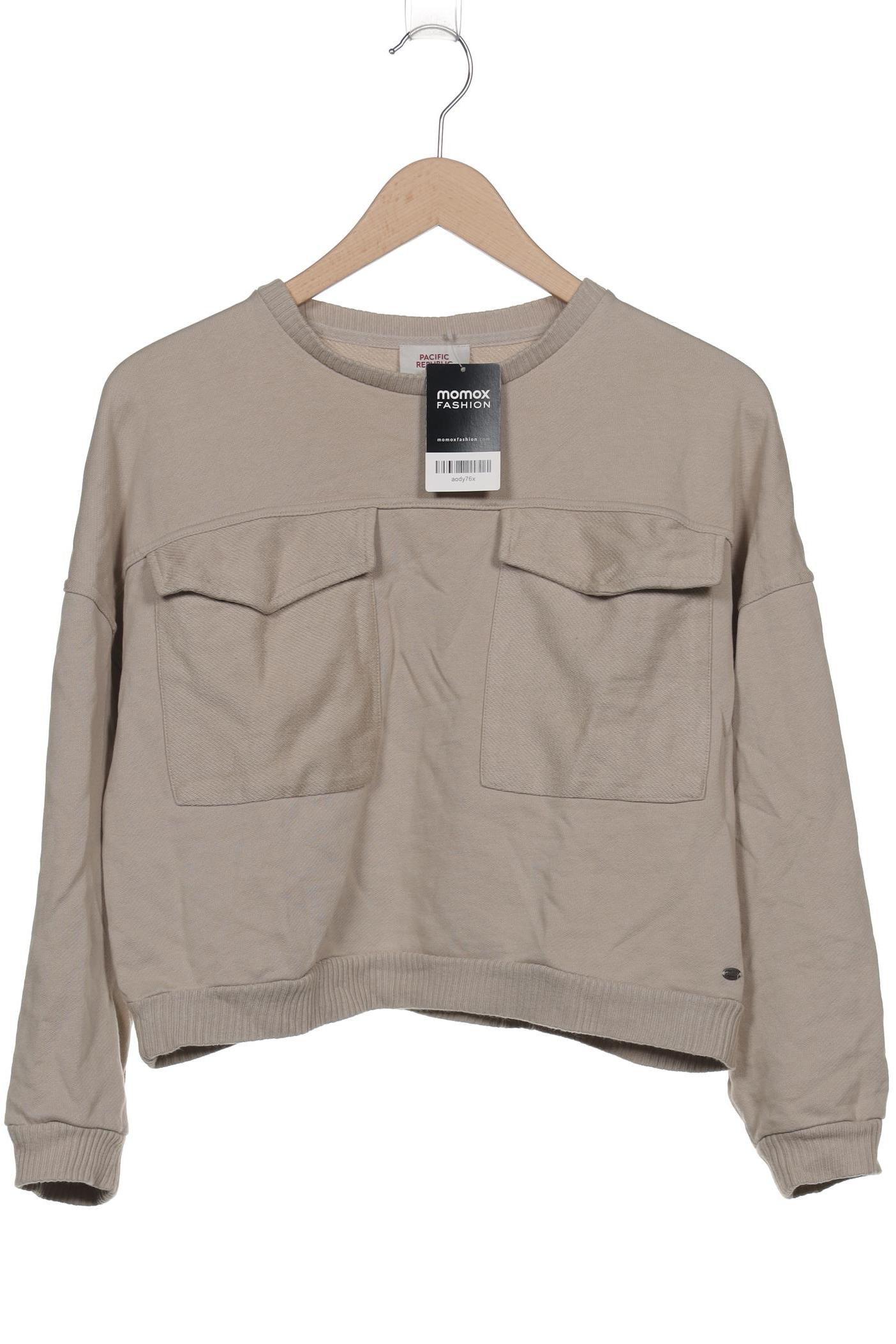 Thumbnail - Pull &amp; Bear Damen Sweatshirt, beige, Gr. 36