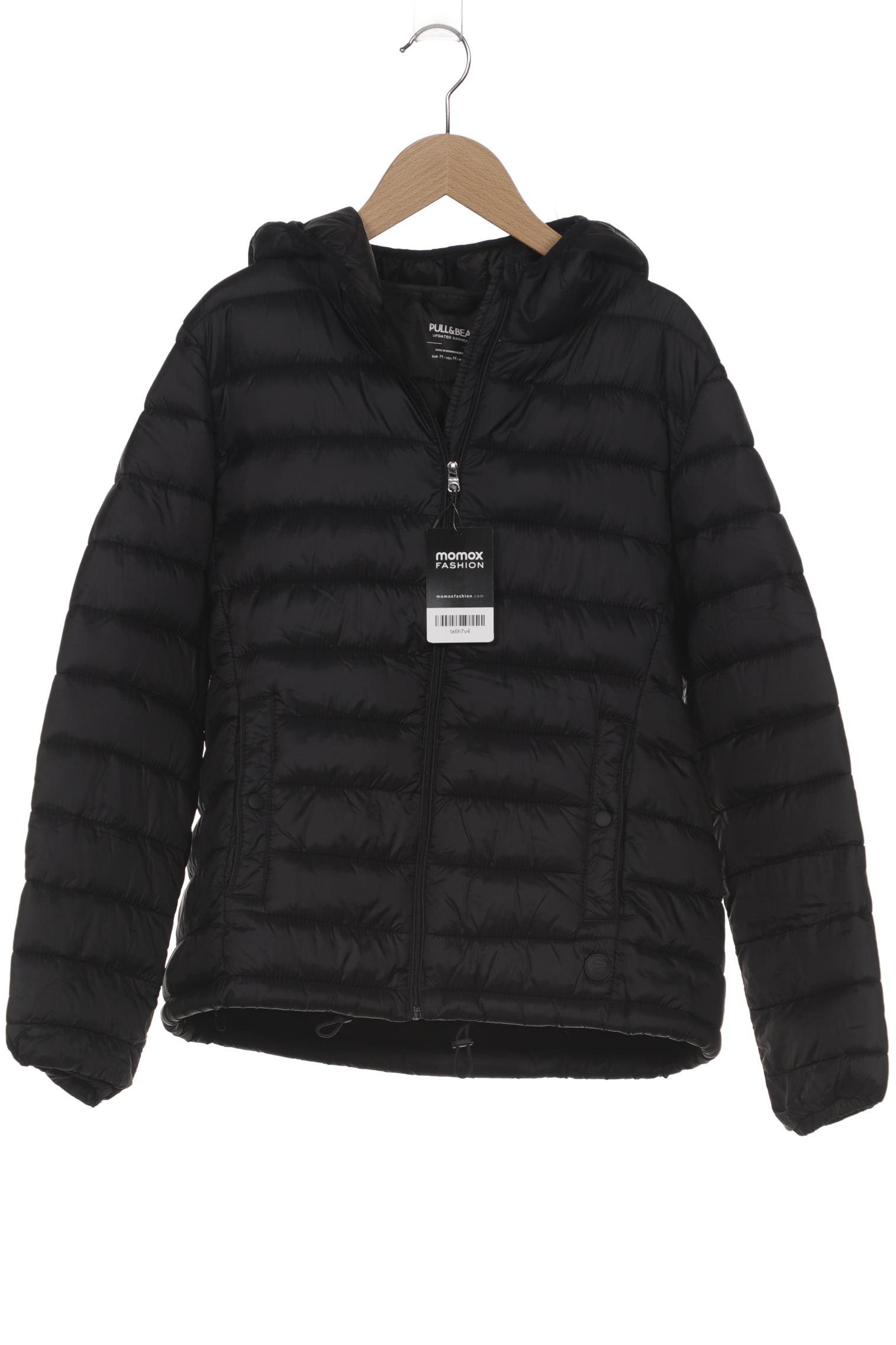 

Pull & Bear Damen Jacke, schwarz, Gr. 38