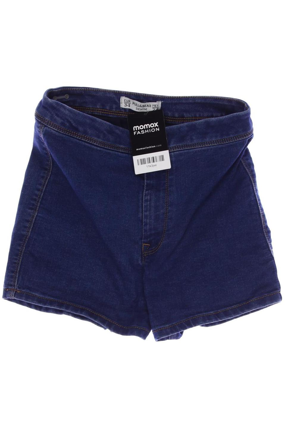 

Pull & Bear Damen Shorts, blau, Gr. 34